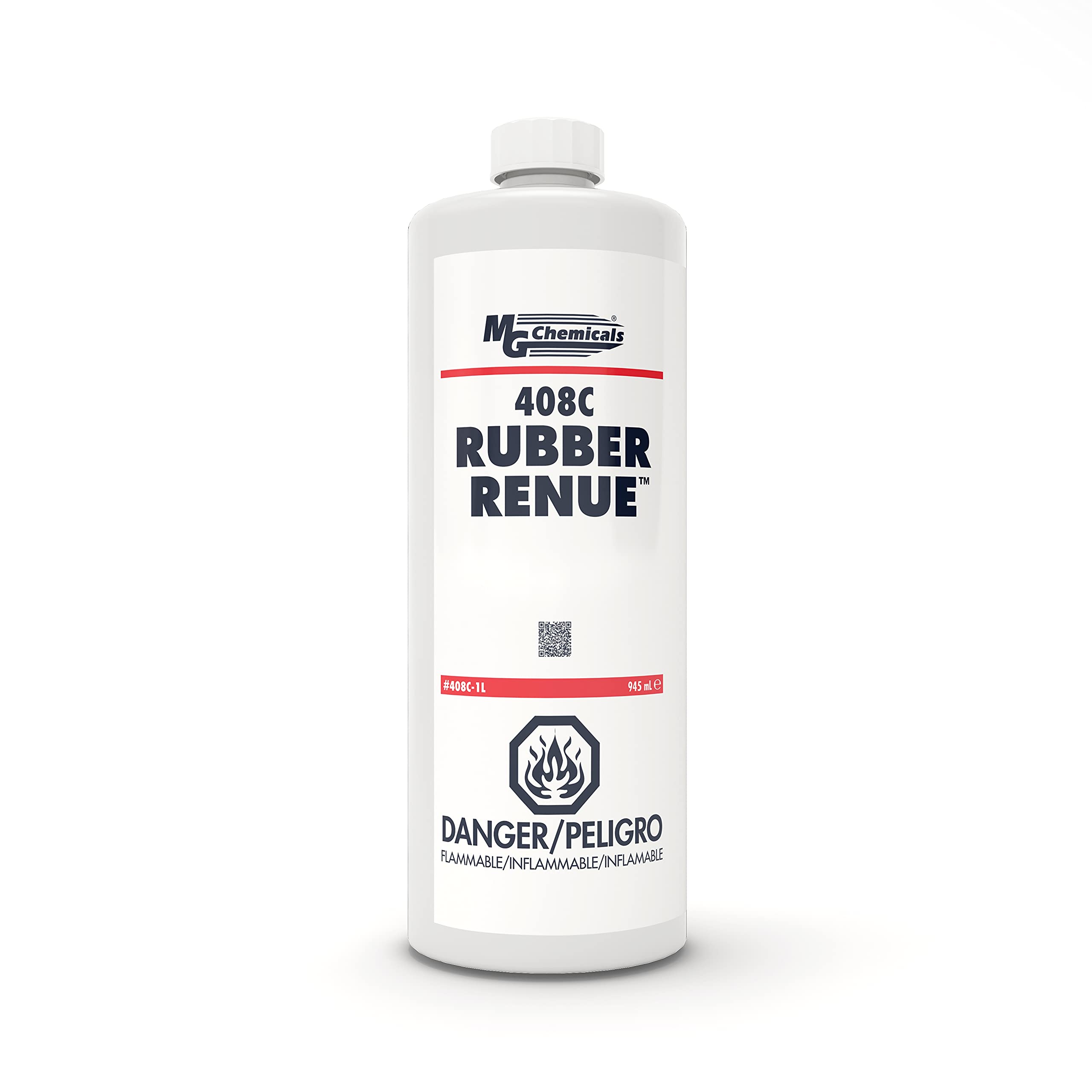 Mg Chemicals 408C Rubber Renue, For Restoring Rubber Belts And Rollers, 1 Quart Liquid Can, (408C-1L)