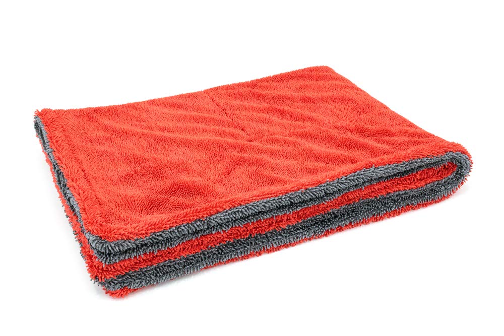 Autofiber Dreadnought Microfiber Car-Drying Towel, Superior Absorbency for Drying Cars, Trucks, and SUVs, Double-Twist Pile, One