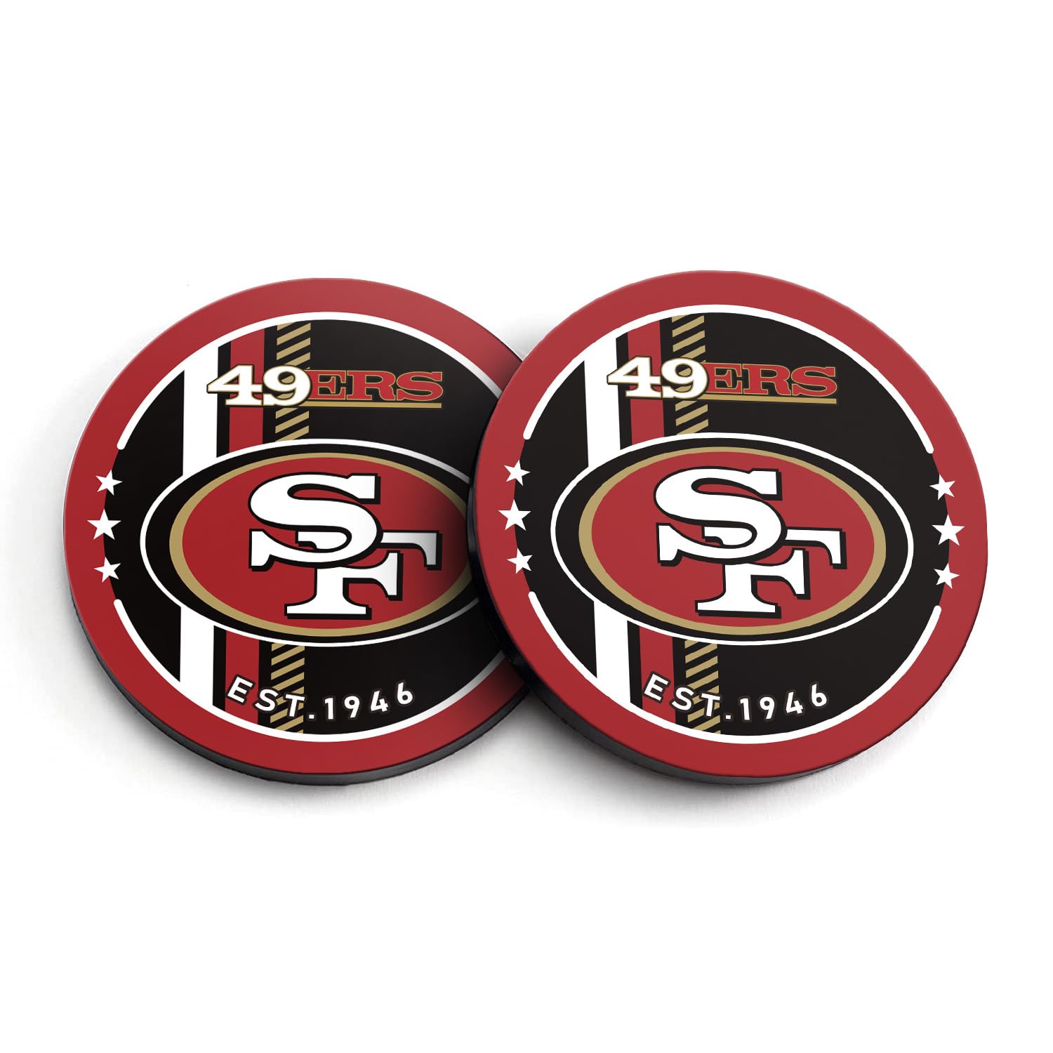 Aooble Car Cup Holders Coasters, 2Pcs 2.75 Inch Auto Car Cup Holder Insert Coasters Silicone Car Cup Mat, Universal Vehicle Inte