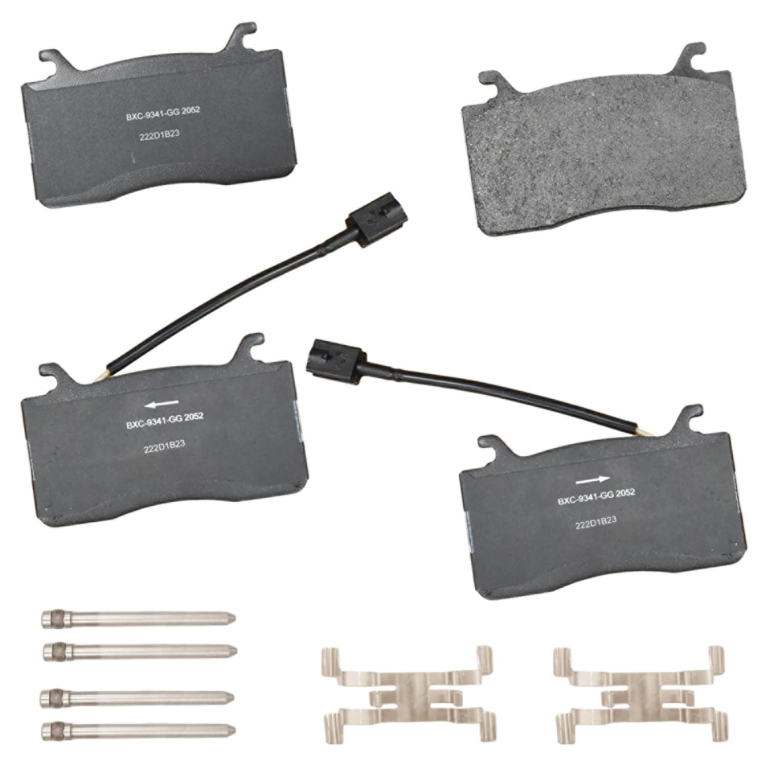 Bendix Premium Sbc2052 Ceramic Front Brake Pads For Alfa Romeo Giulia 2018-2017, Stelvio 2018, Stelvio 2021-2020