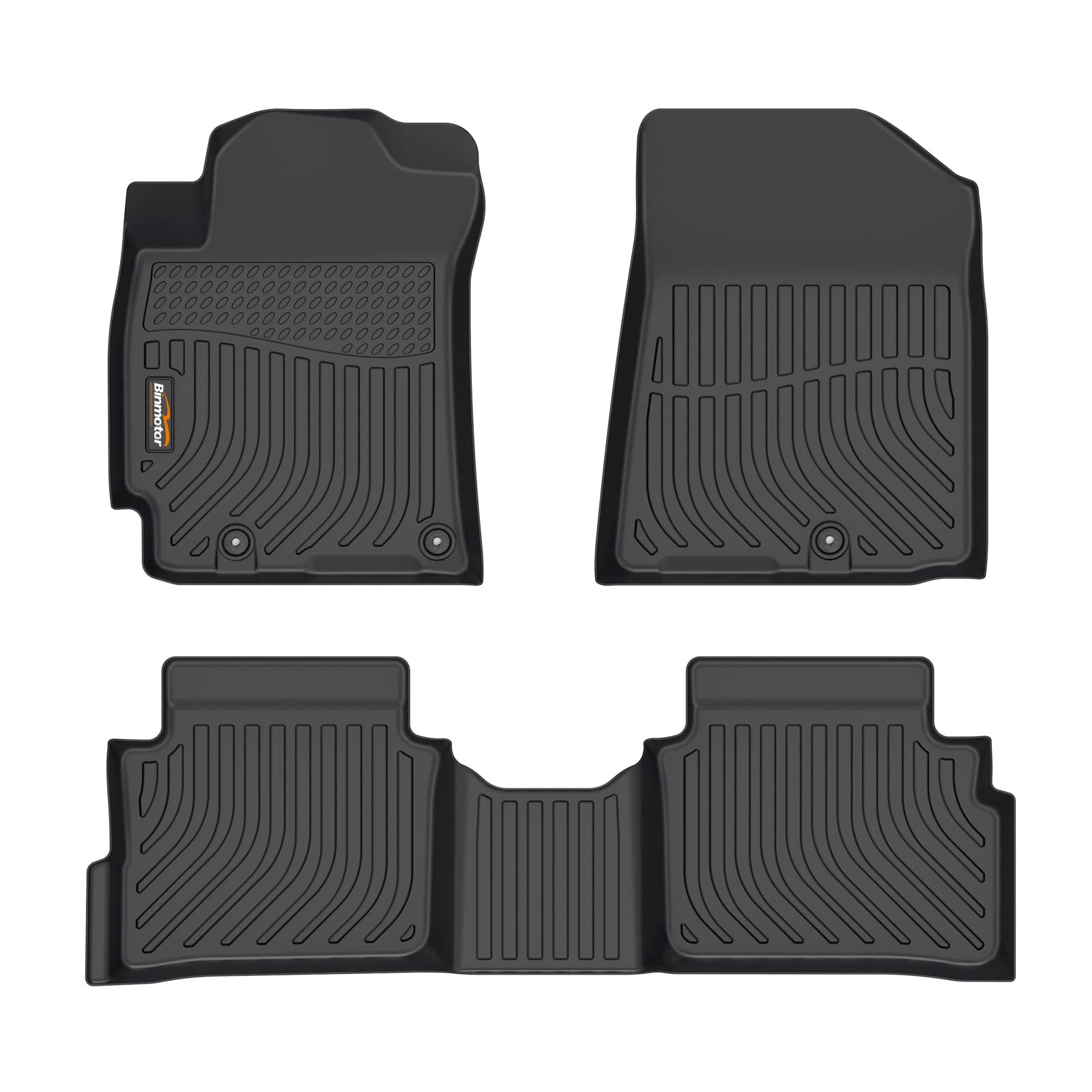 Binmotor-All Weather Cargo Liner For Kia Forte 2024 2023 2022-2019, Gt?Gt-Line?Lx? Lxs Cargo Trunk Mat Trunk Liner, Waterproof Car Mats For Kia Forte Accessories