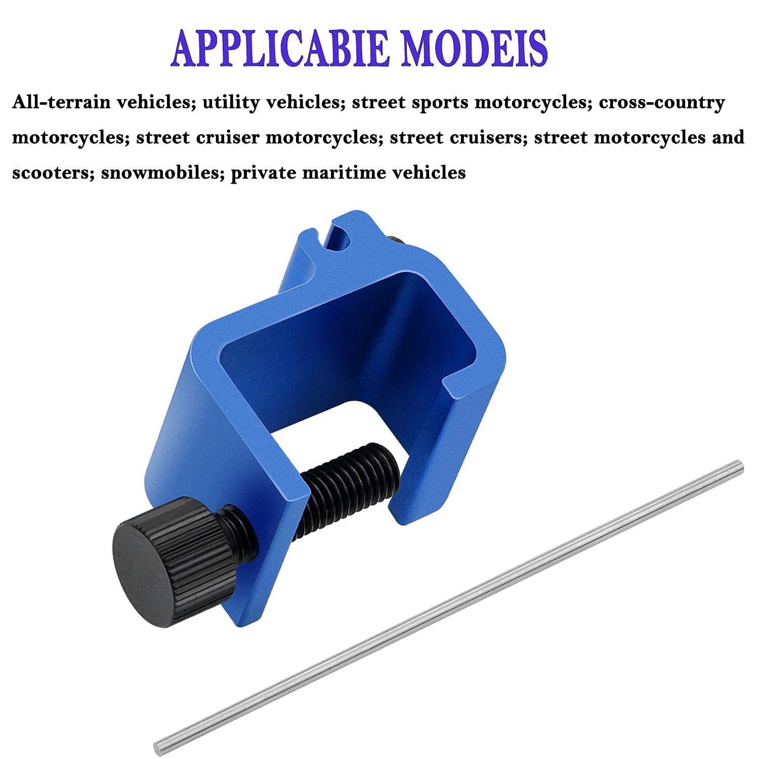 Kujunpao Chain Alignment Tool Compatible with Motorcycle ATV Bike Sprocket Sport Dirt Bike Scooter Chain Adjusting Quick & Accur