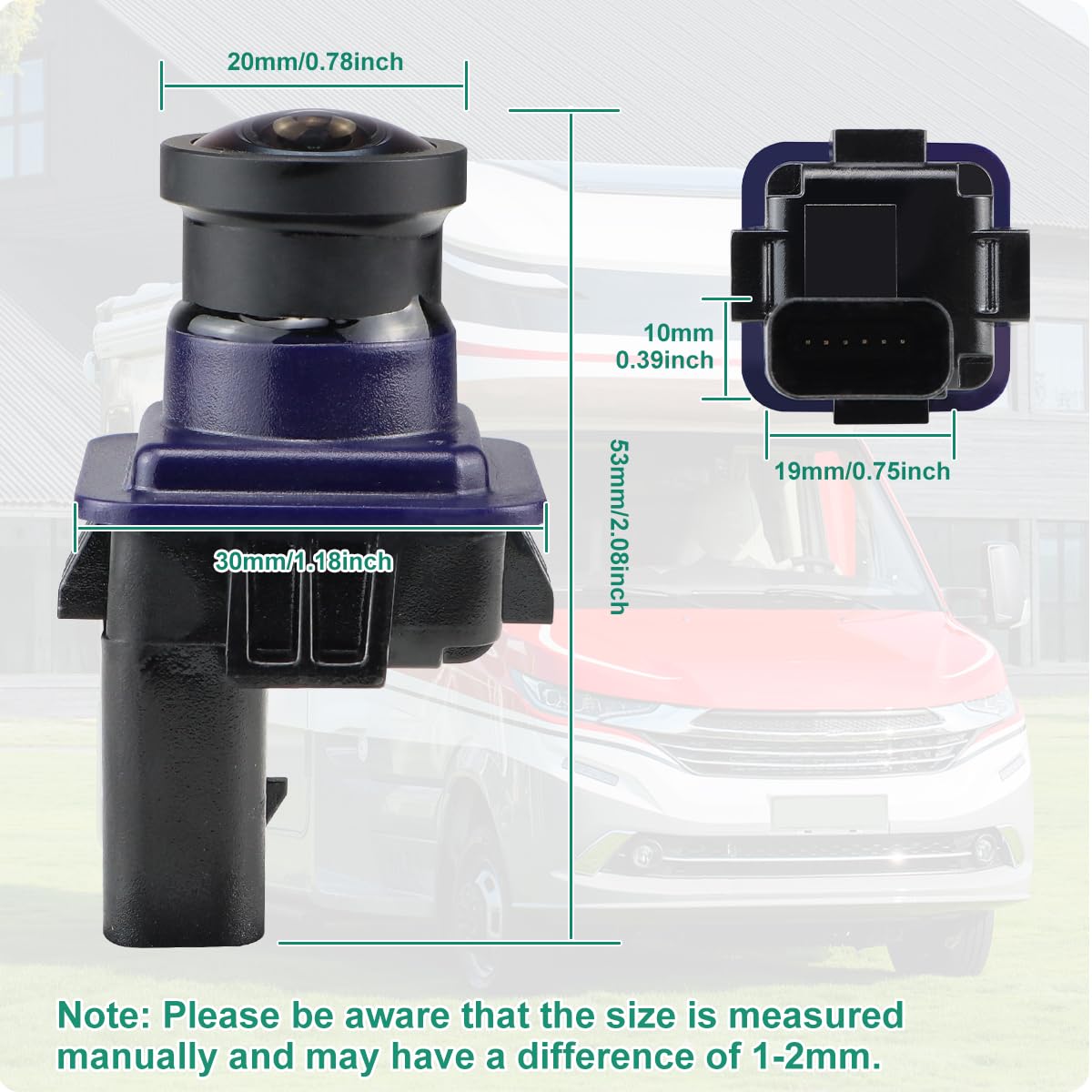 Bl3Z-19G490-B Oe Backup Camera Replacement For Ford F150 2010-2014 F-150 Mustang 2015-2020 Lincoln Mkc 2015-2019, Greenyi Revers