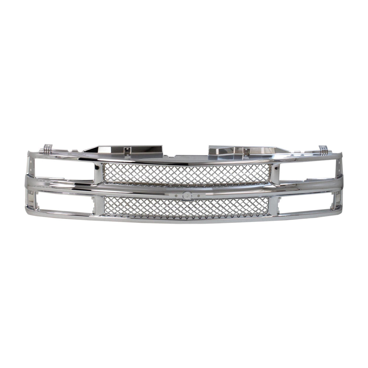Garage-Pro Grille Assembly Compatible with Chevrolet Tahoe 1995-1999, C1500 & K1500 1994-1999, C2500 & K2500 1994-2000, Chrome S