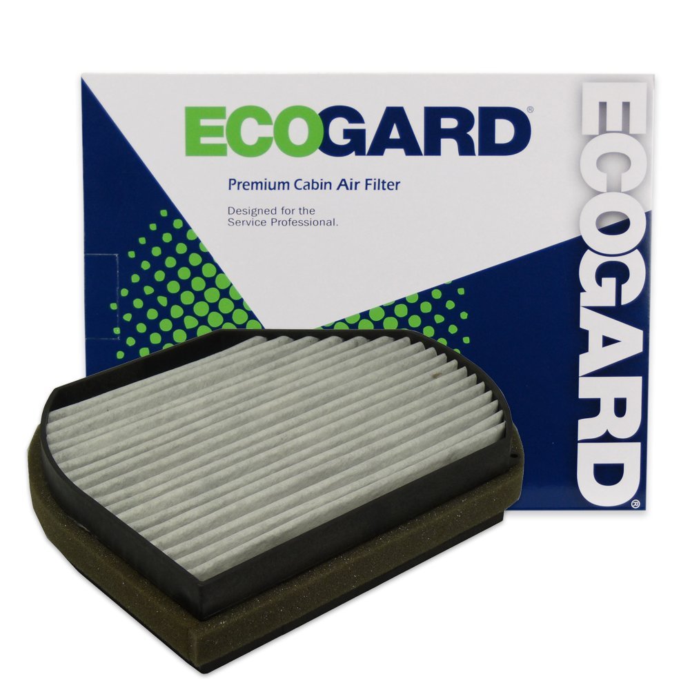ECOGARD XC38908C Premium Cabin Air Filter with Activated Carbon Odor Eliminator Fits Mercedes-Benz SLK230 1998-2004, CLK320 1998-2003, C230 1997-2000, C280 1994-2000, CLK430 1999-2003