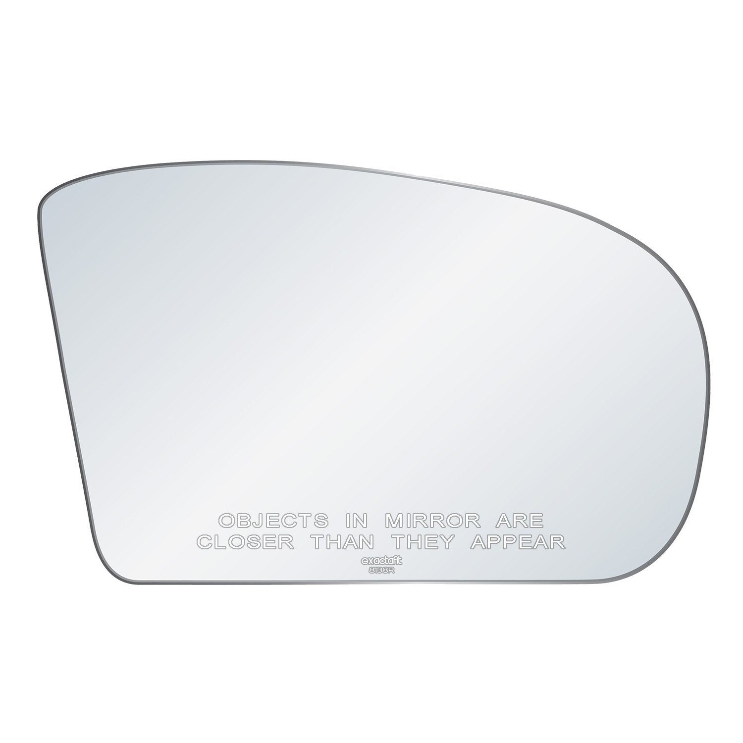 exactafit 8138R Passenger Side Mirror Glass Right Replacement Compatible With Mercedes Benz 2001-2007 C-Class, 2003-2009 E-Class