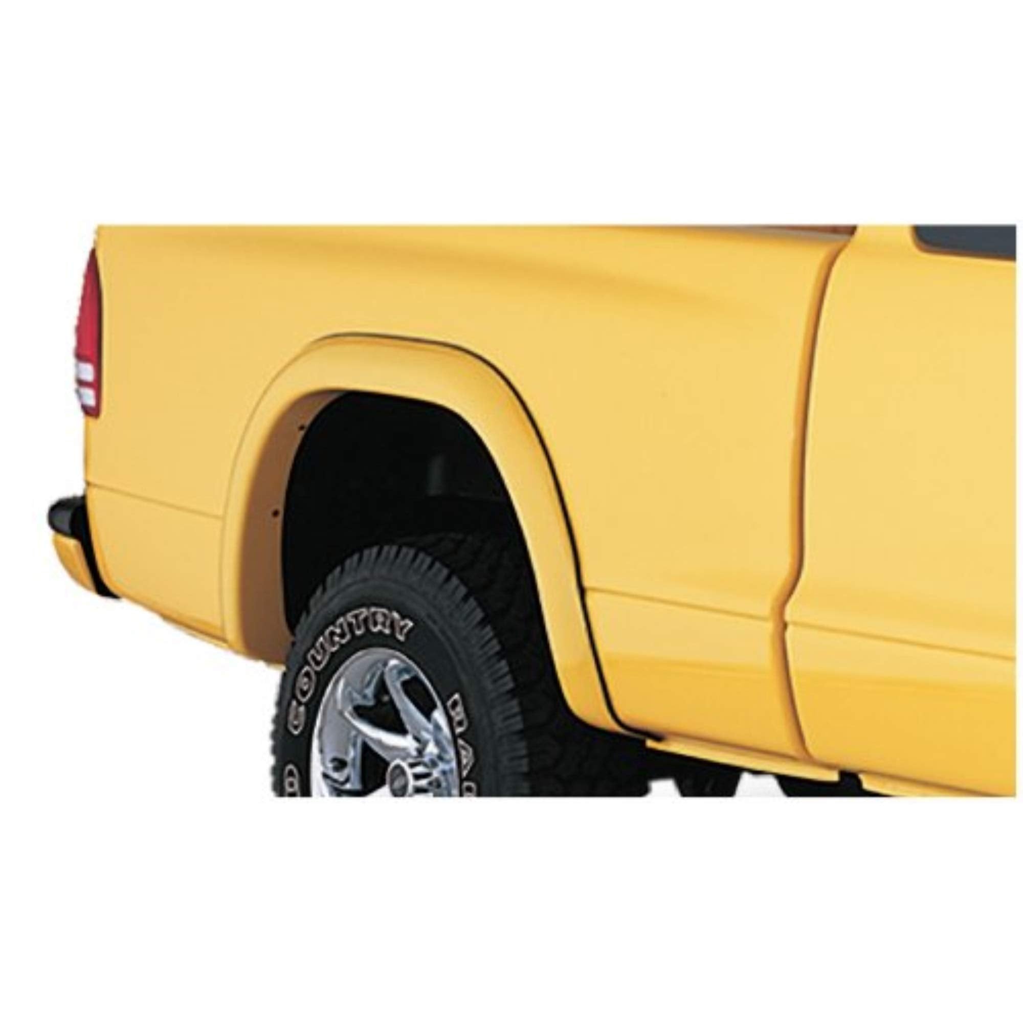 Bushwacker Extend-A-Fender Extended Front & Rear Fender Flares | 4-Piece Set, Black, Smooth Finish | 50931-02 | Fits 2019-2022 Dodge Ram 2500, 3500