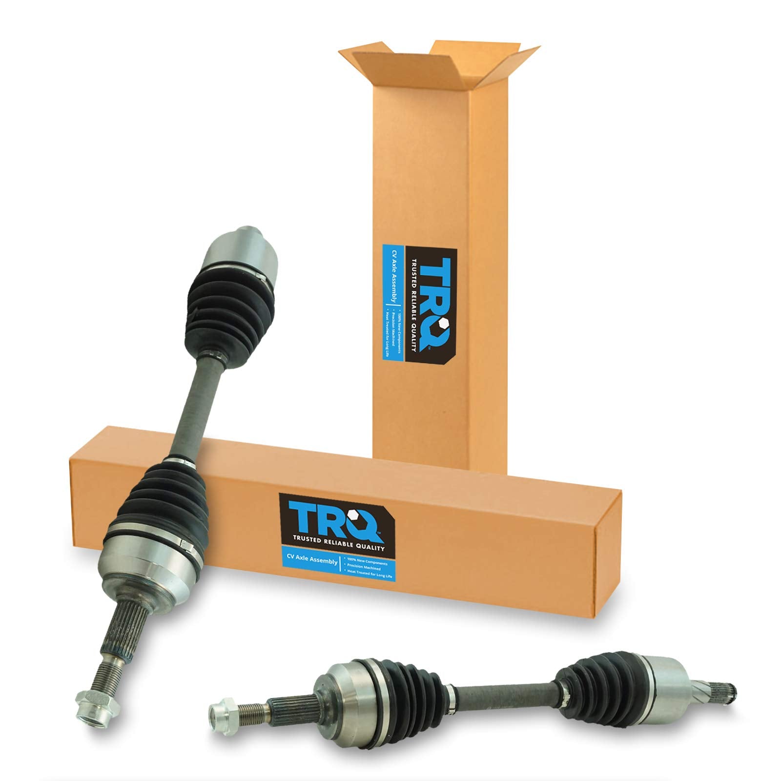Trq Front Cv Axle Shaft Assembly Set Compatible With 2006-2010 Jeep Commander 2005-2010 Grand Cherokee