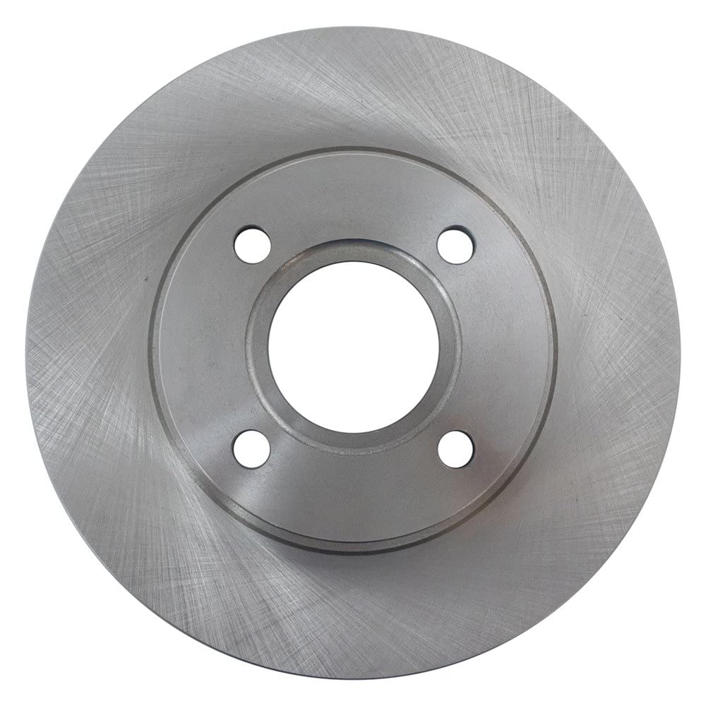 Trq Front Brake Rotors Set Vented Compatible With 2000-2004 Ford Focus