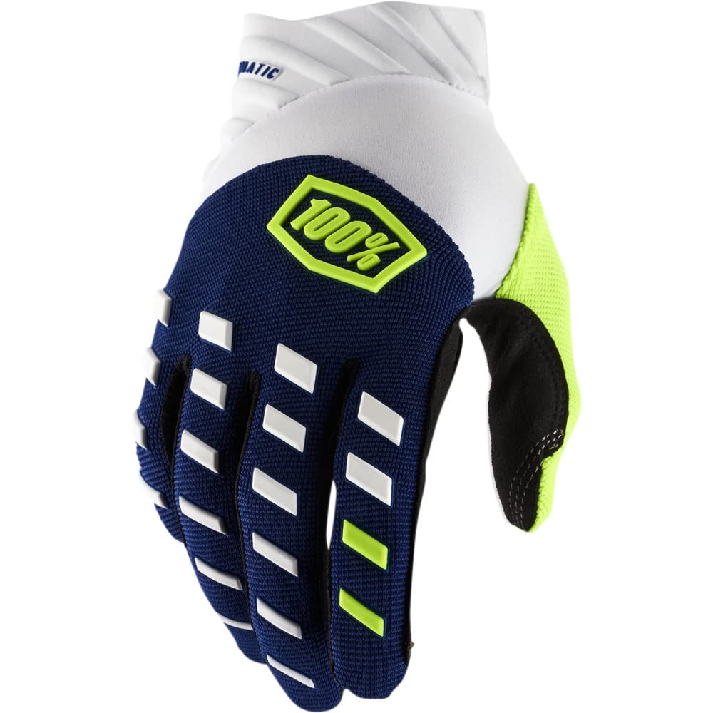 100% Airmatic Motocross & Mountain Biking Gloves - Durable Mtb & Dirt Bike Riding Protective Gear