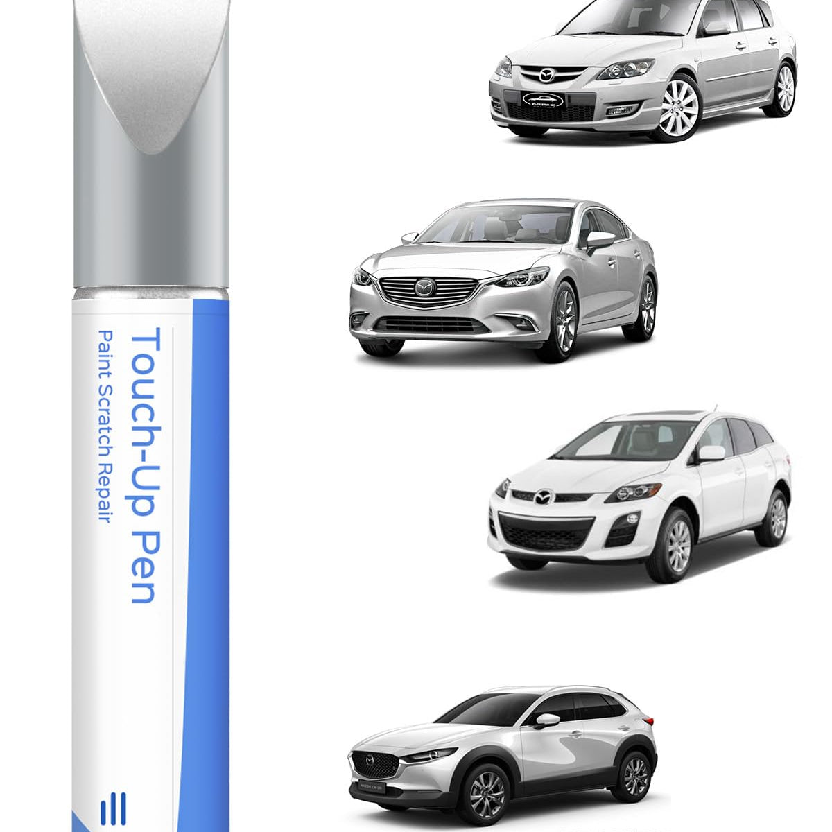 PARTS4EV 25D/26G Snowflake White Pearl Tricoat Touch Up Paint Compatible with Ma