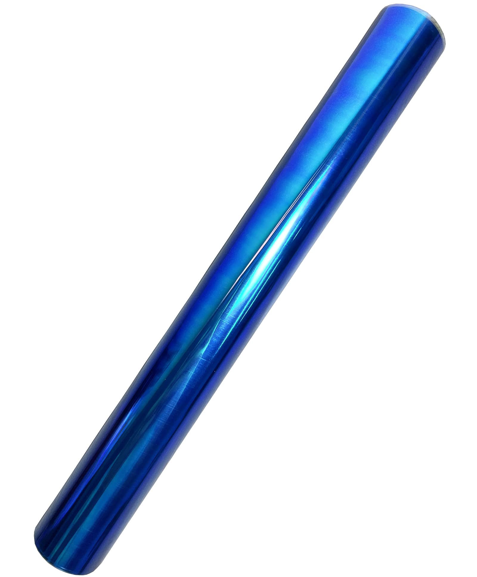 Lzlrun 12 By 48 Inches Self Adhesive Auto Car Tint Chrome Chameleon Headlight Taillight Fog Light Vinyl Smoke Film Sheet Sticker Cover (Chameleon Light Blue)