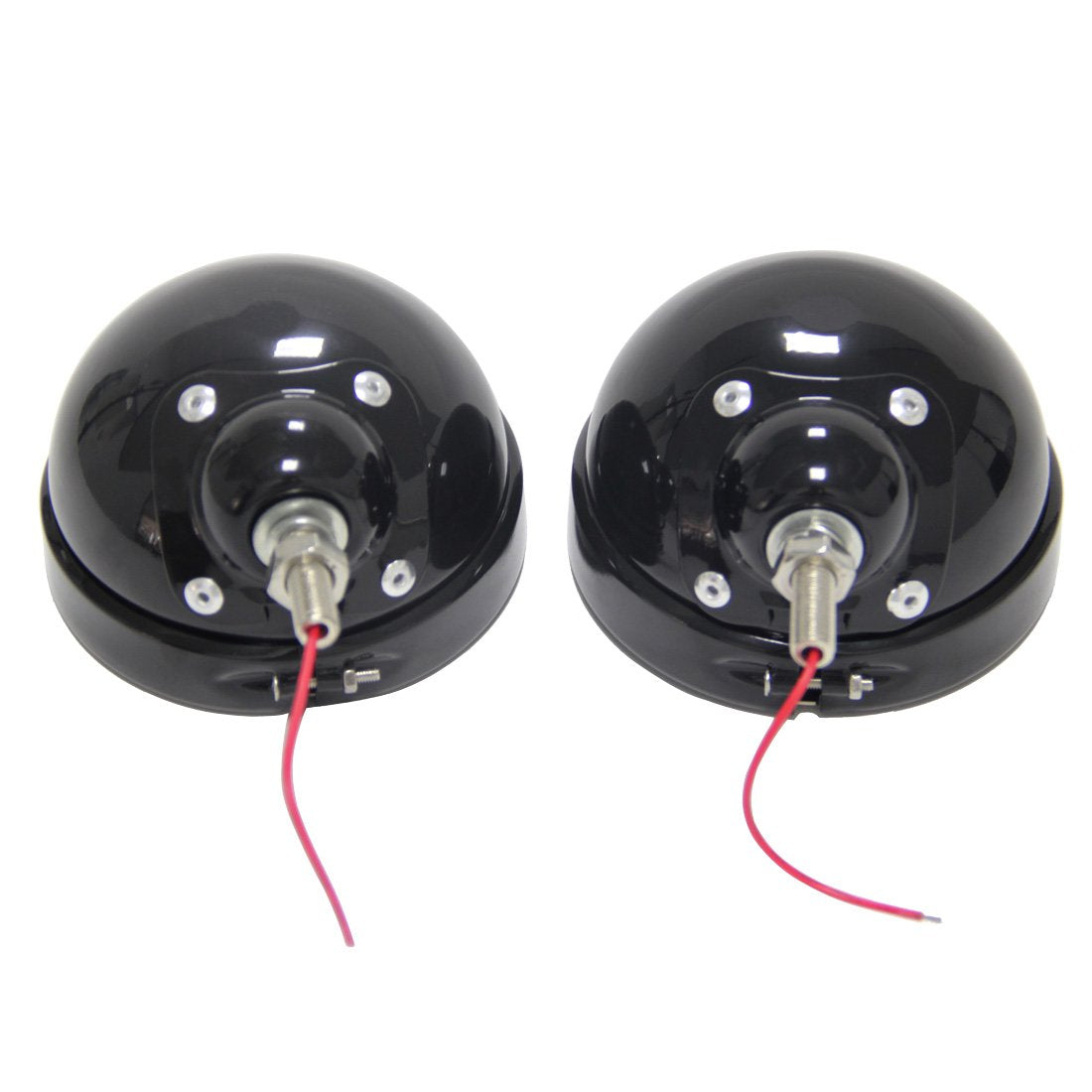 Sktyants 4.5 Inch Housing Bracket Mount Ring Bracket For Fog Passing Light Lamp Motorcycle Touring Electra (Black)