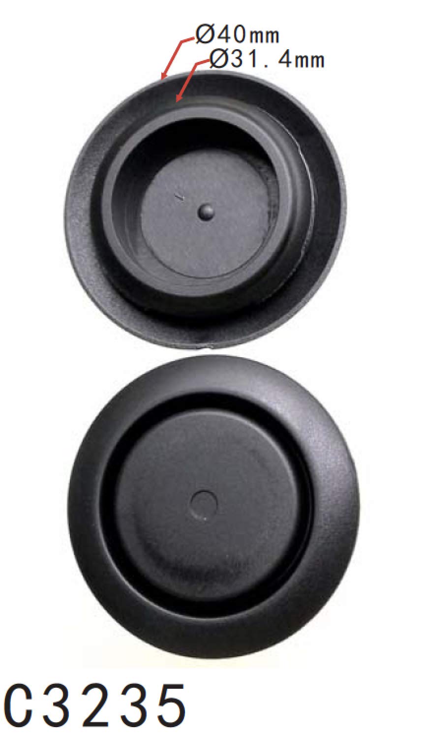 Autobahn88 Sunroof-Drain Hose Grommet, Compatible With Nissan 08-13 Rogue (Oem: 0165802151) (Pack Of 20)