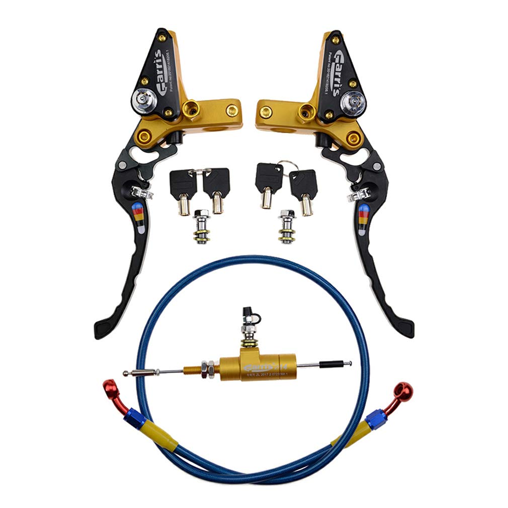 Goofit 22Mm Cnc Motorcycle Hydraulic Clutch Brake Pump Master Cylinder Lever Adjustable Universal For Motorcycle Pocket Dirt Bik