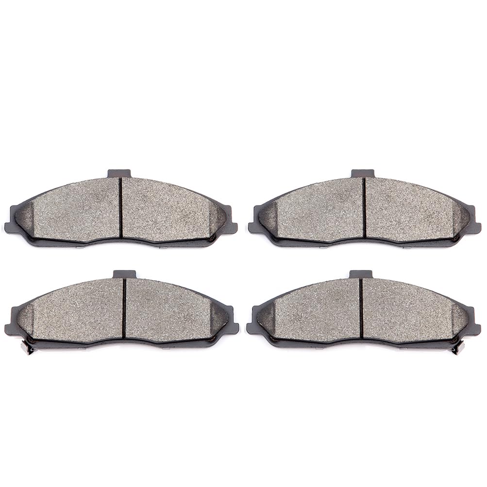 SCITOO Disc Brake Pads Kits D731-7599 Semi Metallic Front Brake Pads Set Fit For Cadillac For XLR 2004-2009,For Chevrolet For Co