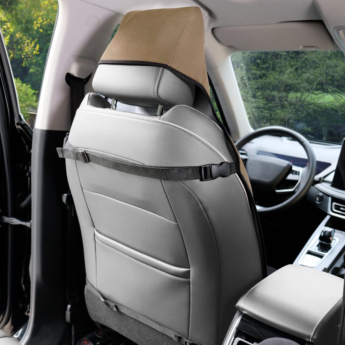 DREAMANIA Waterproof Seat Cover Towel, Premium Sweat Carseat Protector, Perfect for Universal Anti-Slip Car Truck SUV Seat, Grea