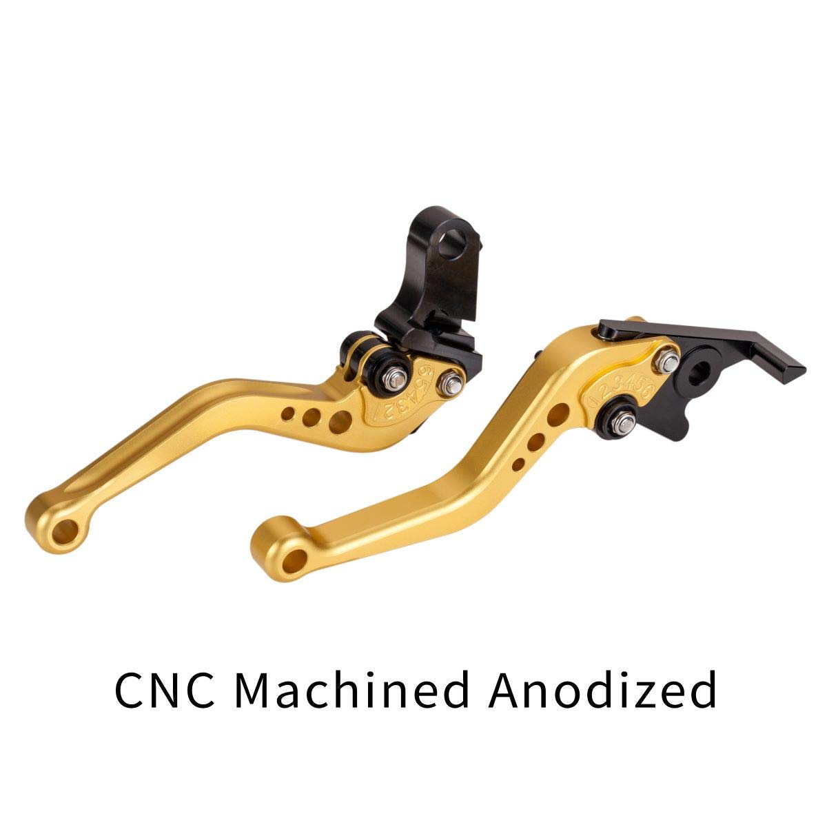 Hopider Short Brake Clutch Levers Compatible With Grom Msx125 2014-2019, Cbr250R 2011-2013, Cbr300R/Cb300F/Fa 2014-2019, Cb400F/