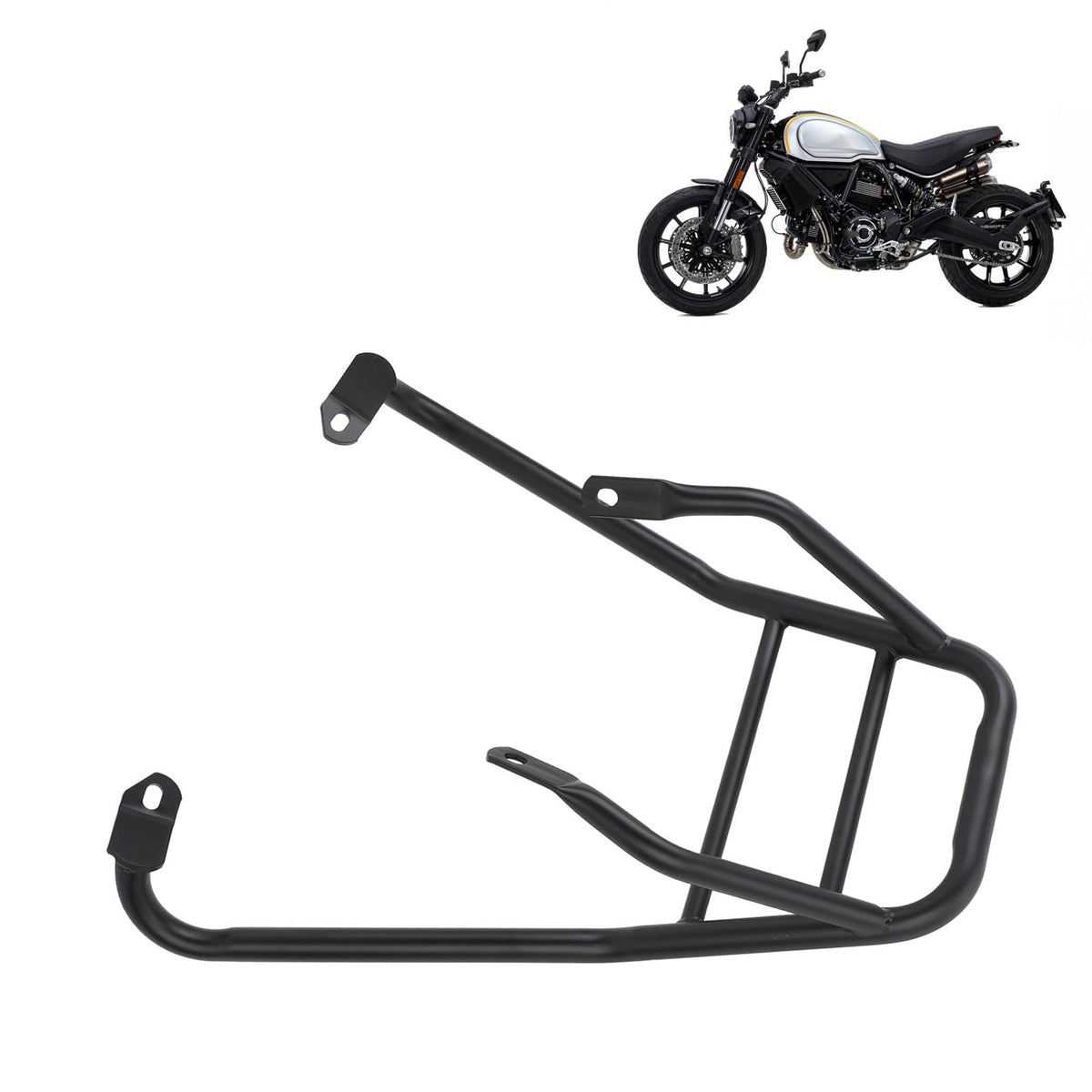 Motorcycle Rear Rack For 1100 / Pro/Sport/Special, Motorcycle Rear Cargo Carrier, Rustproof Motorcycle Luggage Rack, Powersports