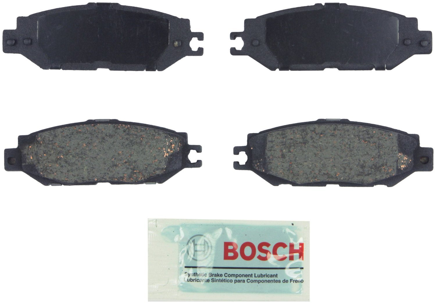 BOSCH BE613 Blue Ceramic Disc Brake Pad Set - Compatible With Select Lexus LS400; Toyota Supra; REAR