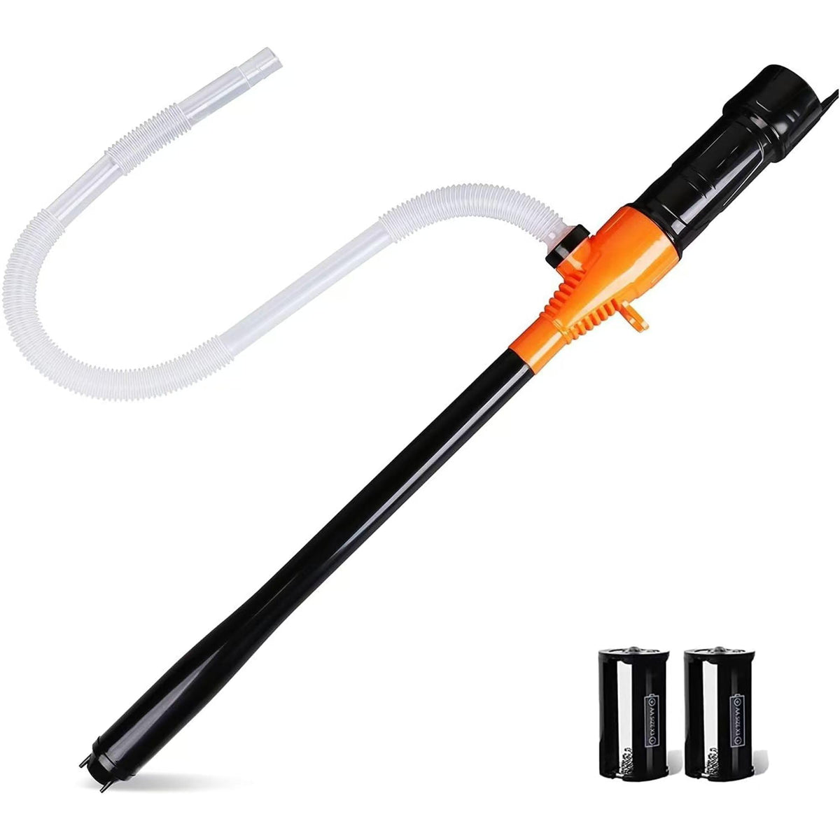 Battery Operated Electric Siphon Pump for Gas & Diesel Transfer - 3.5GPM Flow Oil Extractor - Ideal Gasoline Transfer Pump