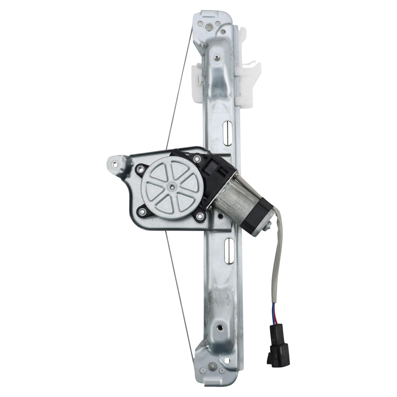 Trq Rear Right Power Window Regulator & Motor Assembly Passenger Side Compatible With 2005-2008 Chevrolet Malibu