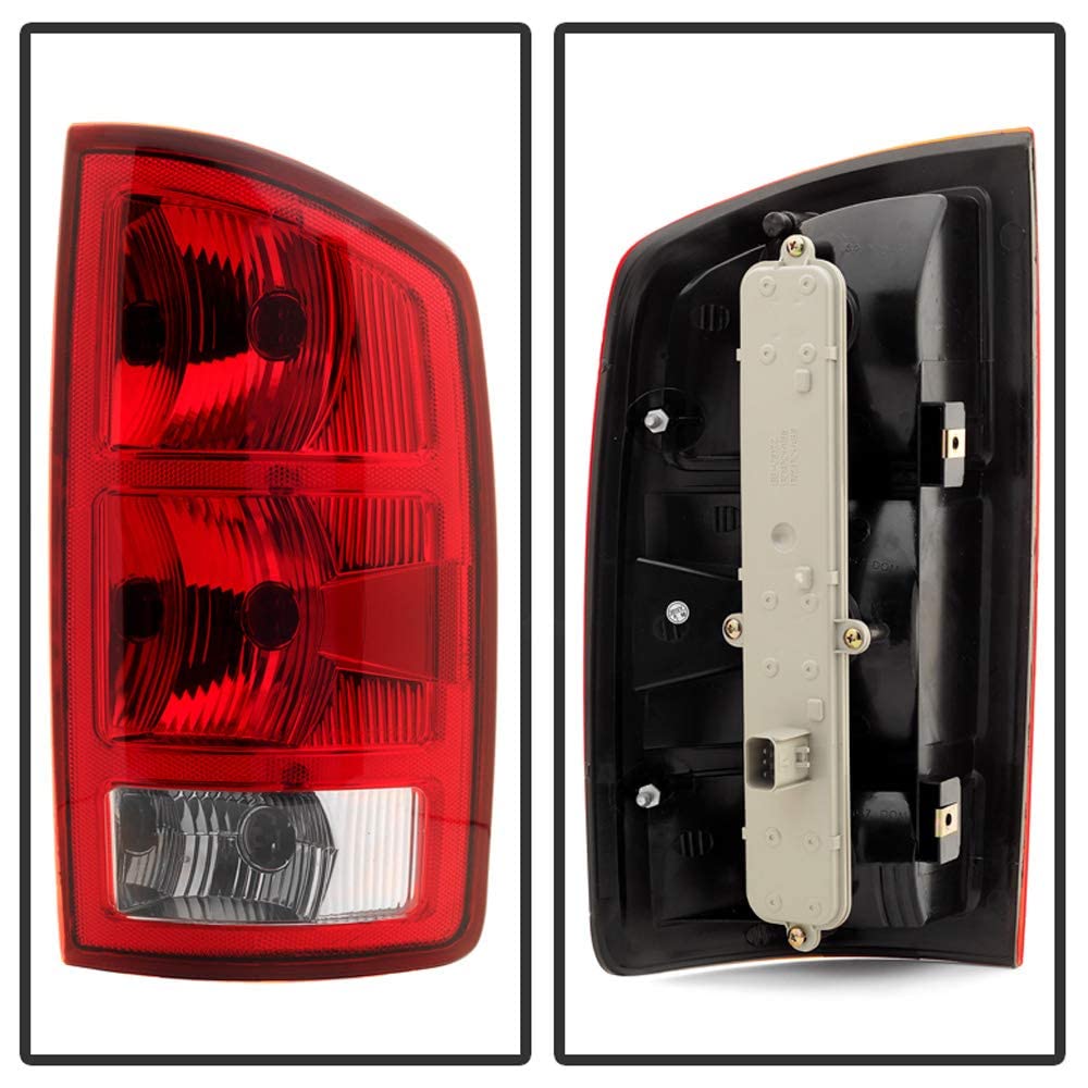 Acanii - For 2002-2006 Dodge Ram 1500 2500 3500 Pickup Tail Lights Brake Lamps+Circuit Board Oe Factory Style Left+Right