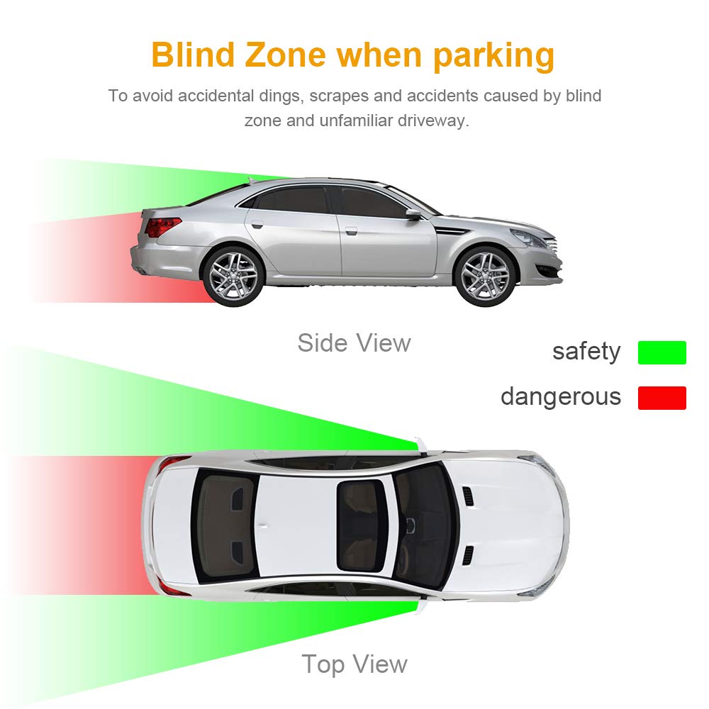 OCPTY Bumper Backup Sensor, 4pcs Parking Assist Sensor OEM Reverse Bumper Sensors fit for Ford Escape/Explorer Sport Trac/Expedi