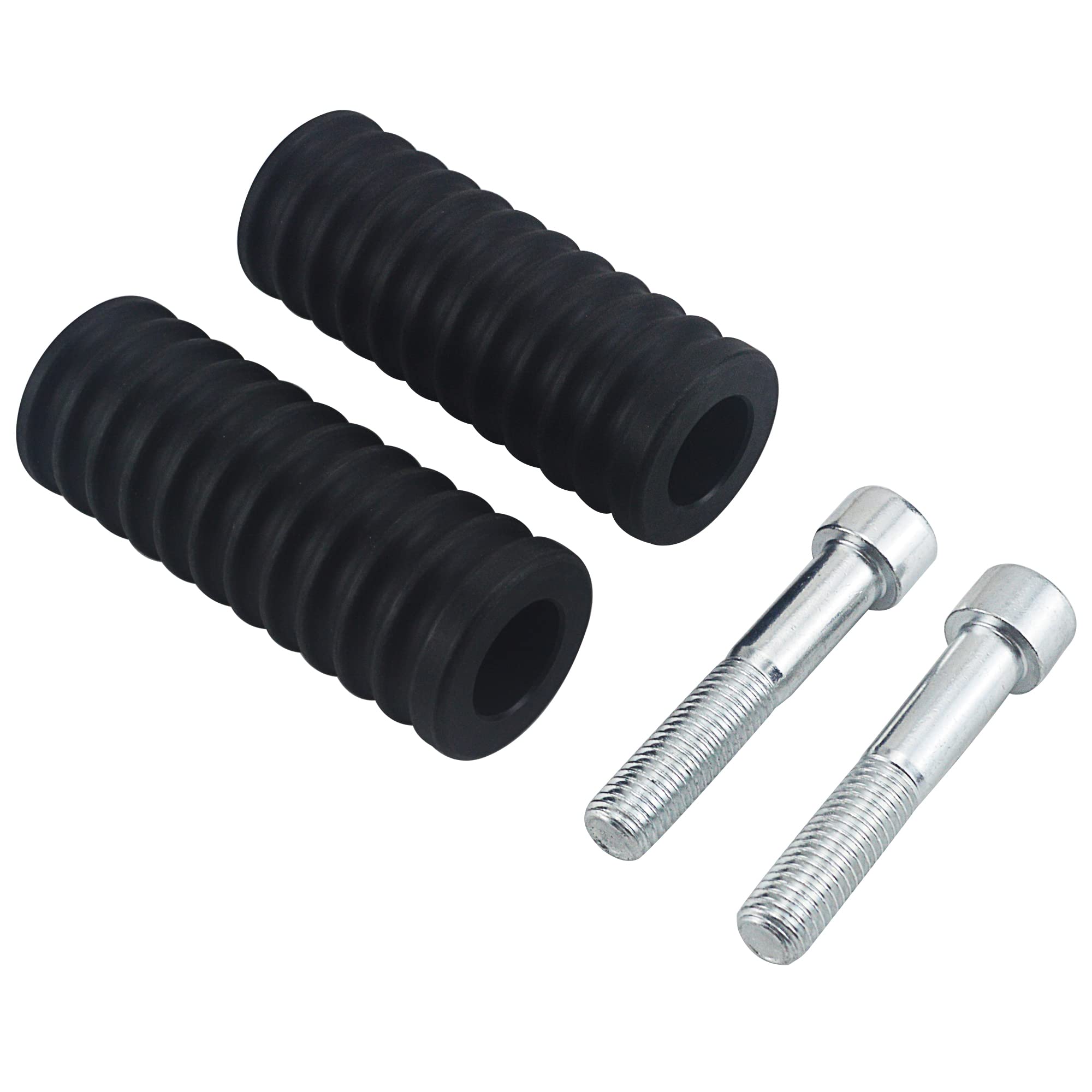 Wowtk Pair Of Crash Bar Frame Slider Ends For Harley Softail Street Bob,Low Riderand Heritage Classic 2018-2024