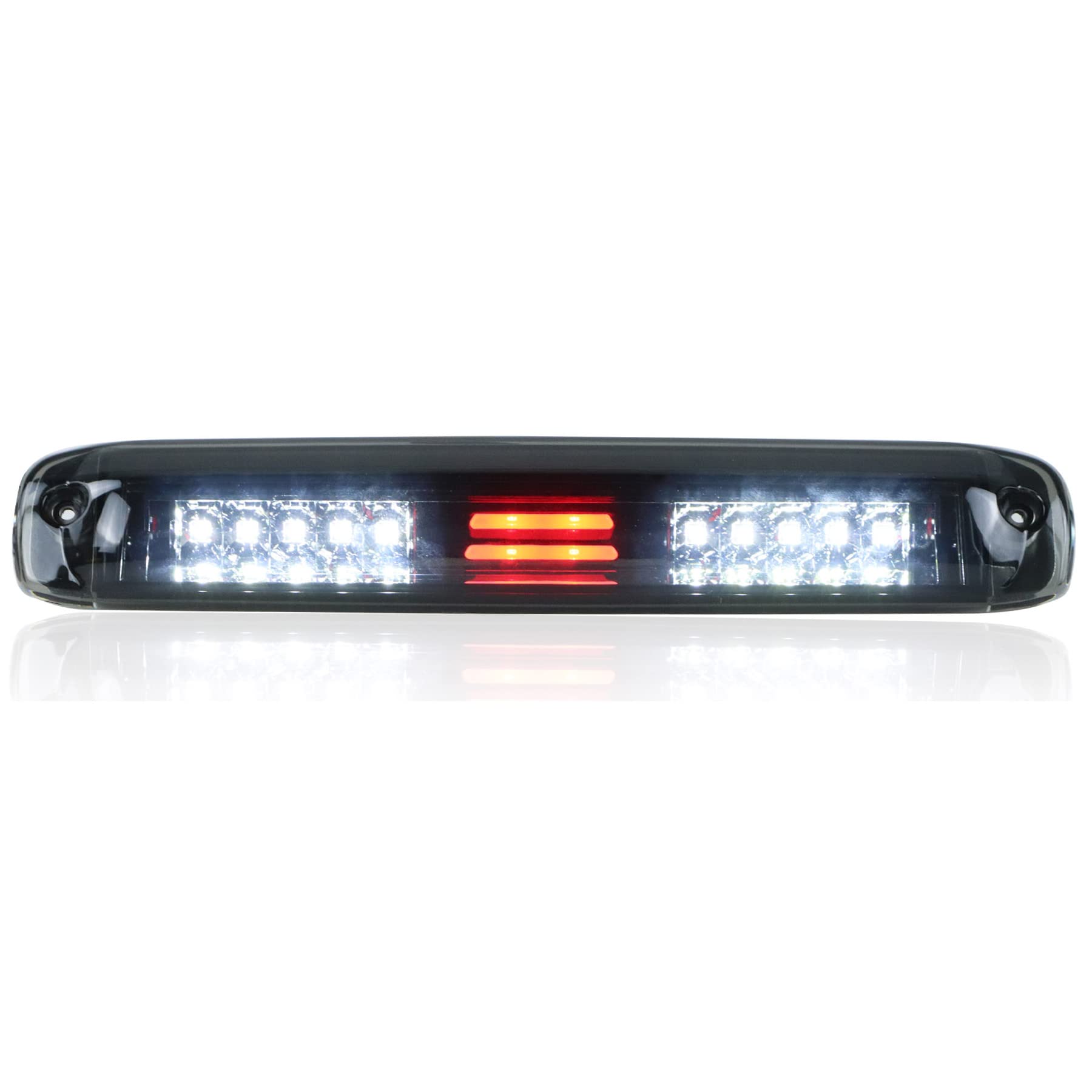 Tresound 3Rd Third Brake Light For 99-07 Chevy Chevrolet Silverado, Gmc Sierra 1500 2500 3500 Hd Classic, Led Cargo Lamp High Mount Stop Light Smoked