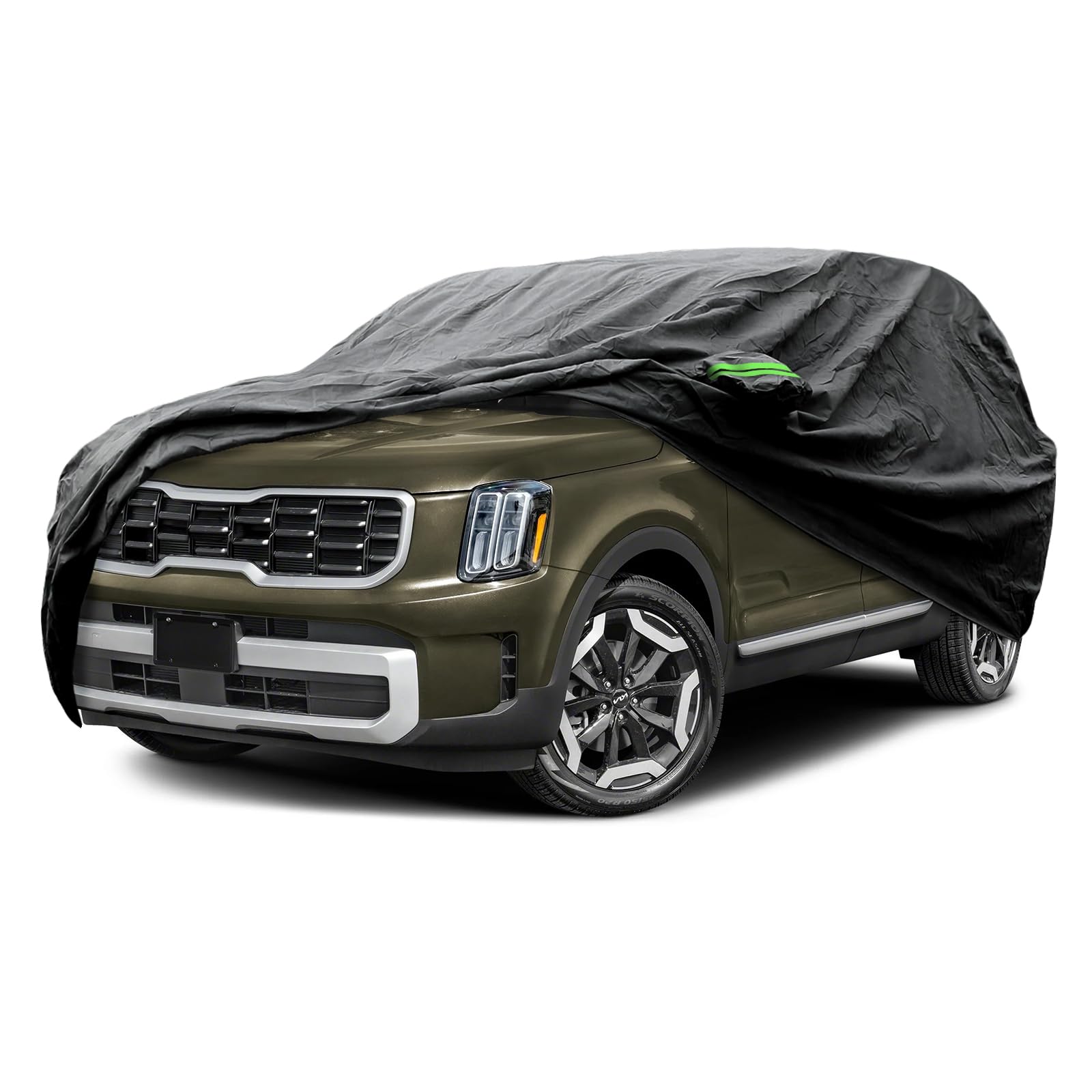 Proadsy 2025 Upgrade Car Cover Custom Fit For Kia Telluride 2020-2025, Waterproof All Weather For Automobiles, Full Exterior Cov
