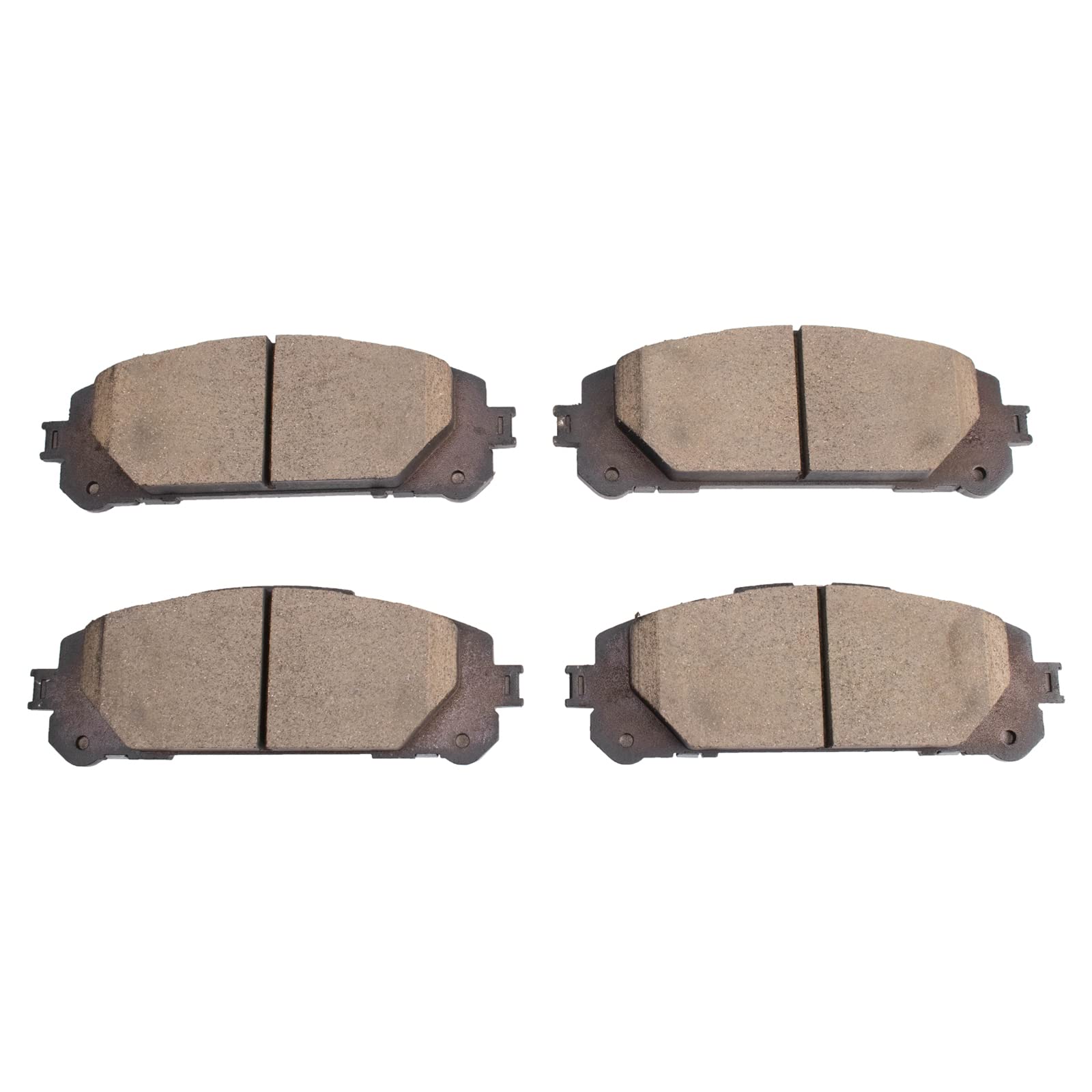 TRQ Front Brake Pads Ceramic Compatible with 2020-2021 Toyota Highlander