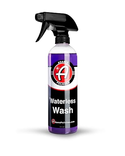 Adam'S Polishes Waterless Wash (16Oz) - Car Cleaning Car Wash Spray For Car Detailing | Safe Ultra Slick Lubricating Formula, Boat, Motorcycle, Rv | No Garden Hose, Wash Soap Or Foam Cannon Needed
