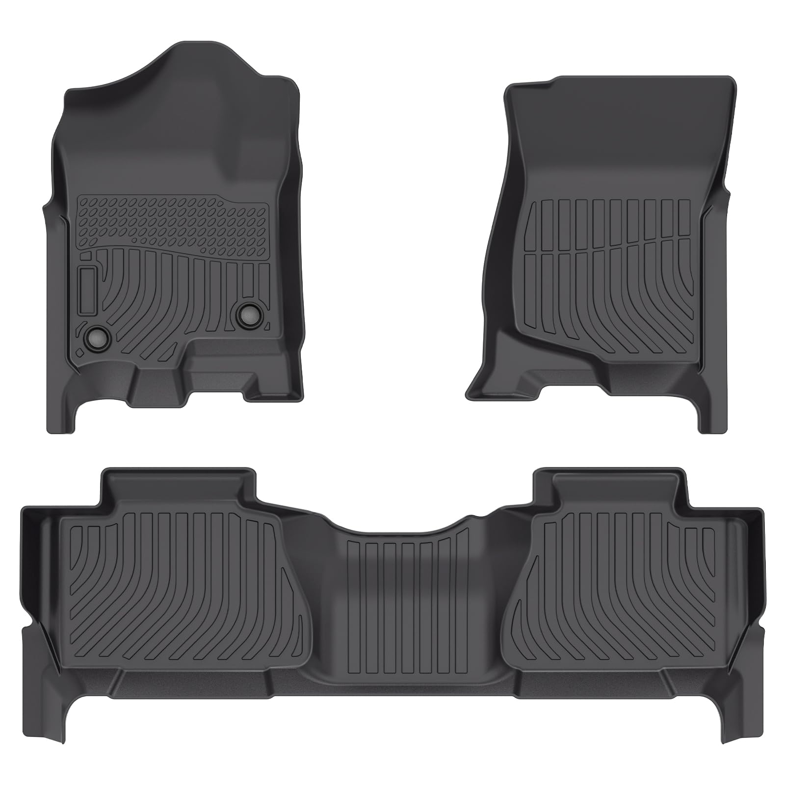 Cartist Floor Mats Compatible With Chevy Tahoe & Gmc Yukon 2007-2014 Accessories All Weather Floor Mat For Tahoe Accessories Hea