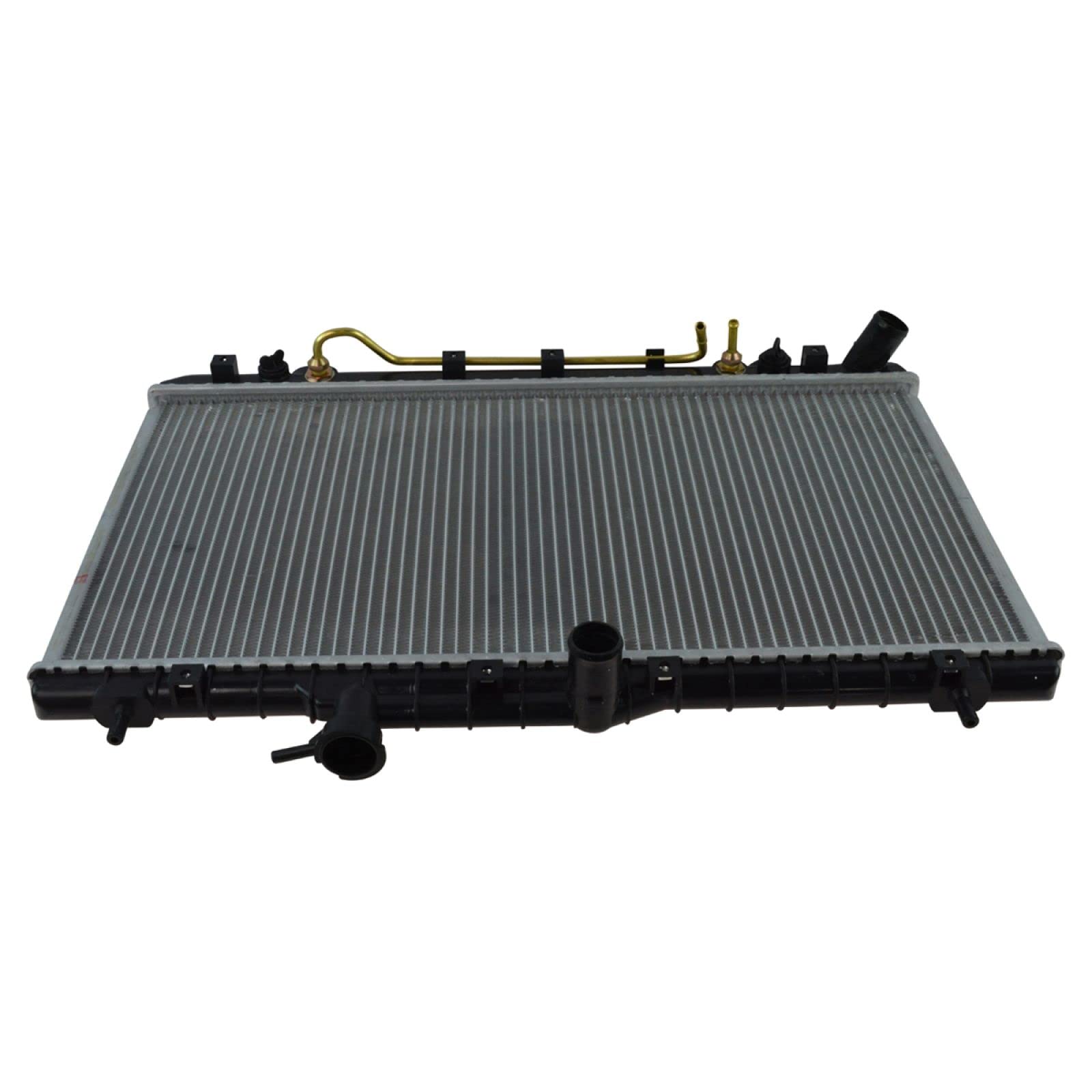 Trq Radiator Assembly Aluminum Core Compatible With 00-05 Hyundai Accent Cu2338 Hy3010142