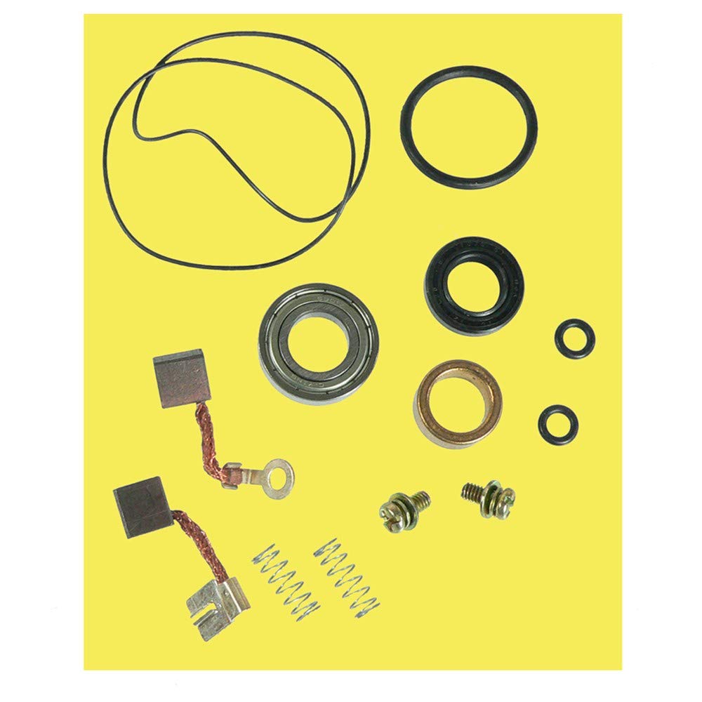 Db Electrical Smu9109 Starter Repair Kit Compatible With/Replacement For Yamaha Atv Yfa1 125 Breeze 1989-2004 / Yfm125G Grizzly 