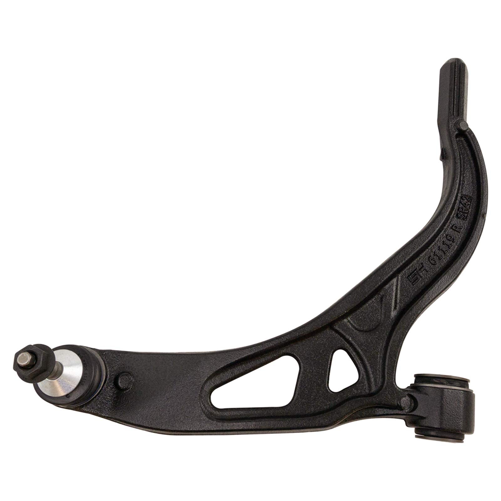 TRQ Front Lower Control Arm with Ball Joint Set Control Arm Bushing Compatible with 2011-2019 Ford Explorer 2013-2019 Police Int