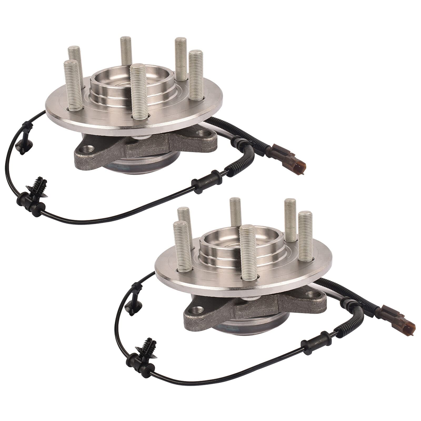 Weonefit Front Wheel Bearing Hub Replacement for Ford F150 4x4 2015-2020 - JL3Z1104P JL3Z-1104-P HUB471 - (Pair)