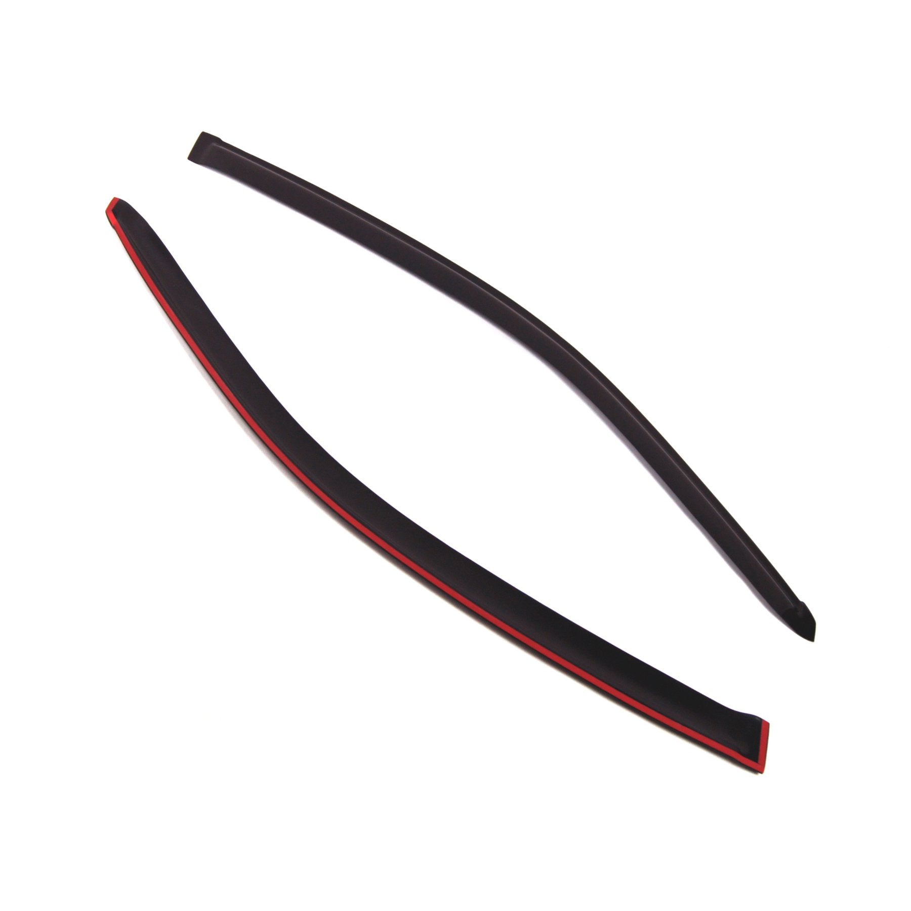 Tuningpros Outside Mount Window Vent Visors Rain Guards Compatible With Honda Civic Coupe 2001-2005 | Side Window Wind Deflector