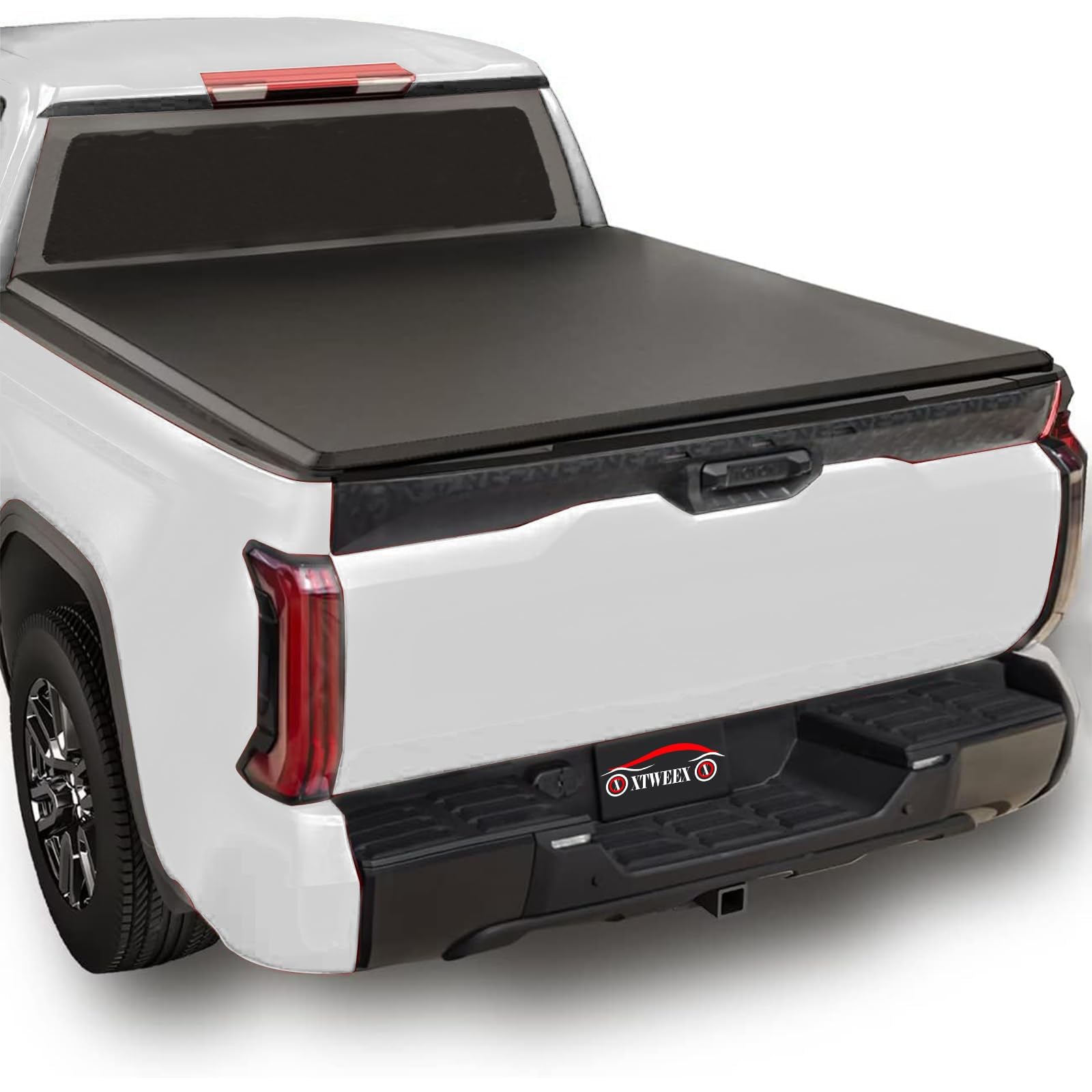 XTWEEX Soft Roll Up Truck Bed Tonneau Cover Fits 2022-2025 Toyota Tundra 5.5FT Bed(Excludes Trail Special Edition Storage Boxes)