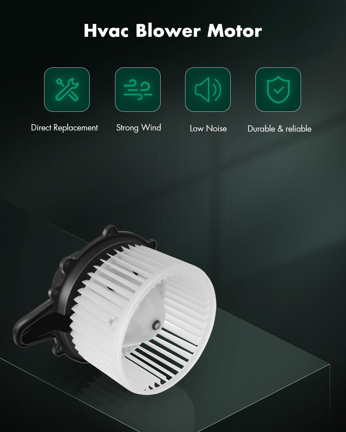 Scitoo 700027 Front Hvac Blower Motor With Fan Cage For Ford For Expedition,For Ford For F-150,For Ford For F-150 Heritage,For F