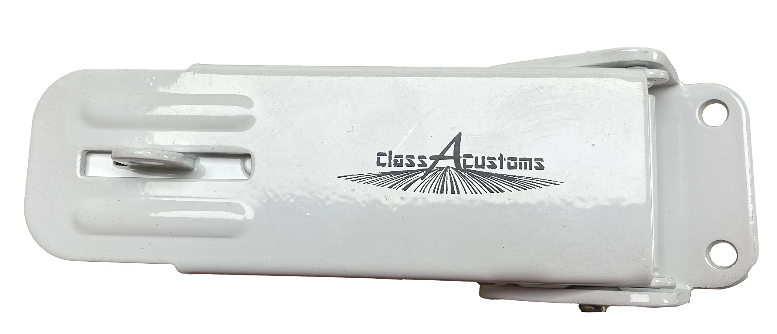 Class A Customs | Four (4) Pack of White Locking Fold Down Camper Latch and Catch