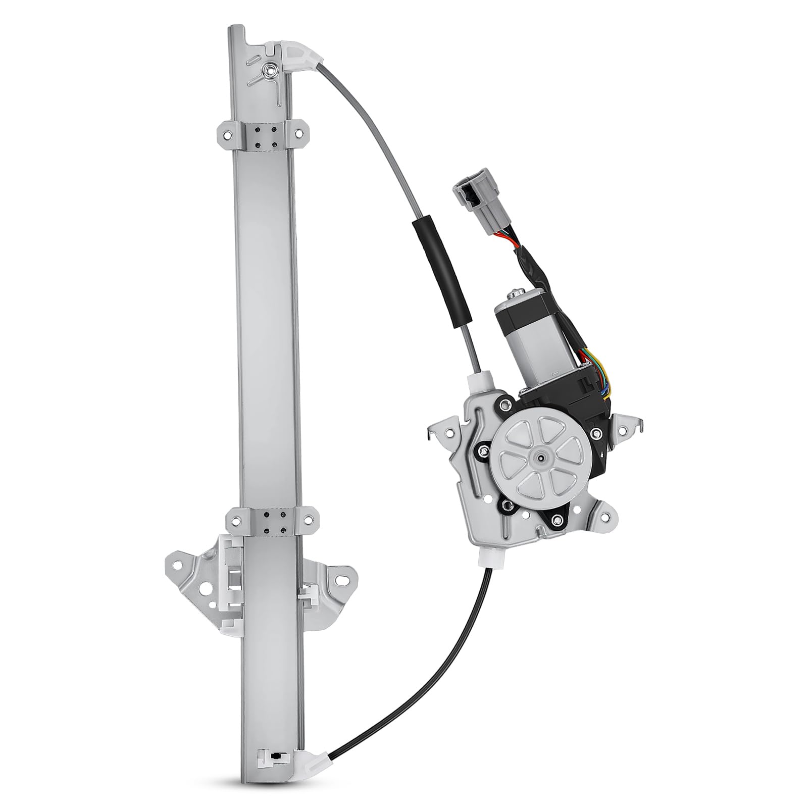 YHTAUTO Front Driver Side Power Window Regulator With 6-Pin Motor Assembly for Infiniti I30 2000-2001, I35 2002-2004 & Nissan Ma