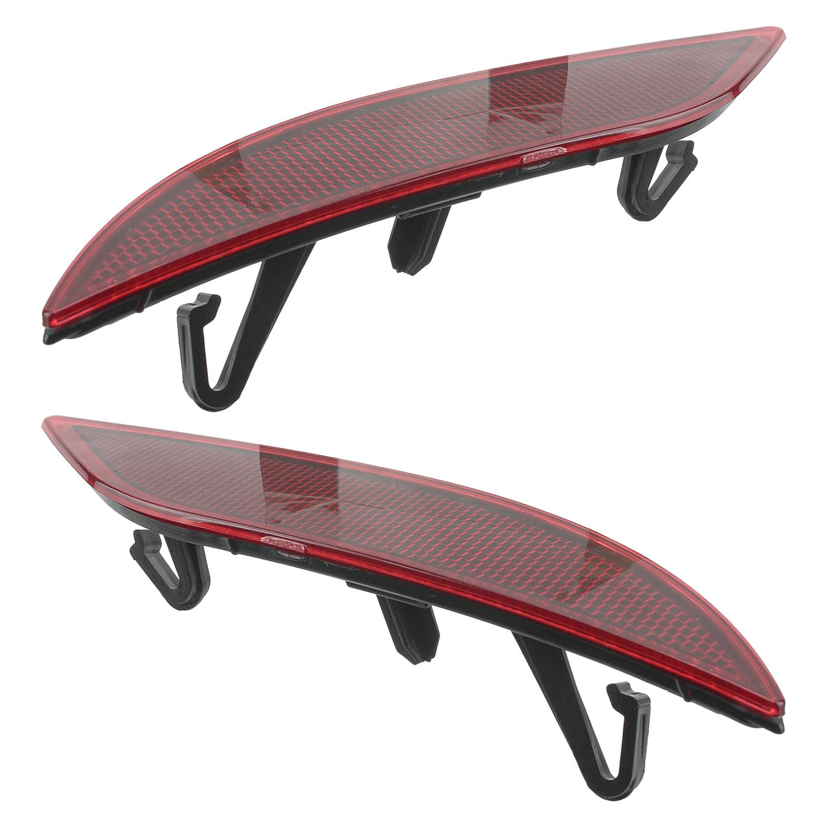 Topkidame Rear Bumper Reflector Set Compatible With Chevy Malibu 2016-2022 Rear Left & Right Set Of 2 Bumper Reflectors Gm118511
