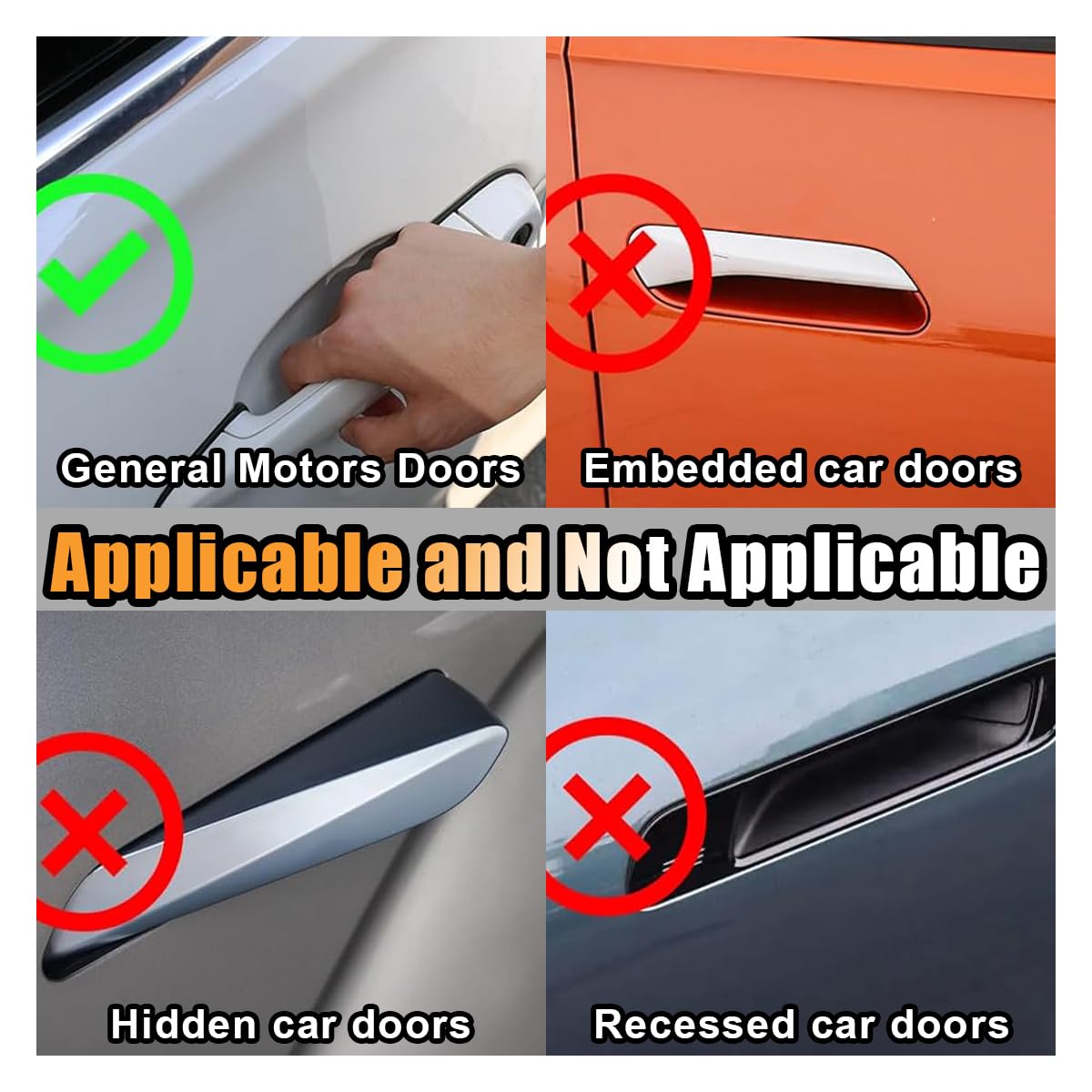 Bling Rhinestone Car Decor - Anti-Scratch Protective Cover, Universal Fit, Shiny White