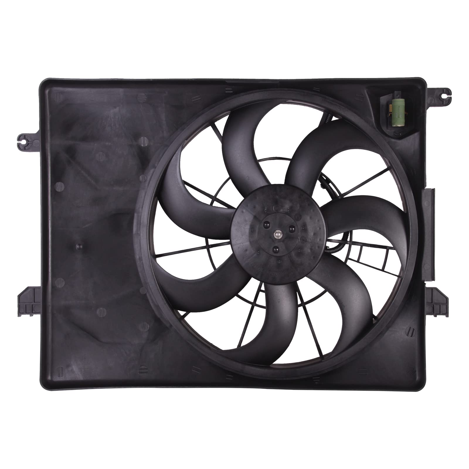 TYG OE Replacement(CAPA Quality) Cooling Fan Extra Silent for 2010-2015 Hyundai Tucson / 2011-2013 Kia Sportage 2.4L | 25380-2S5