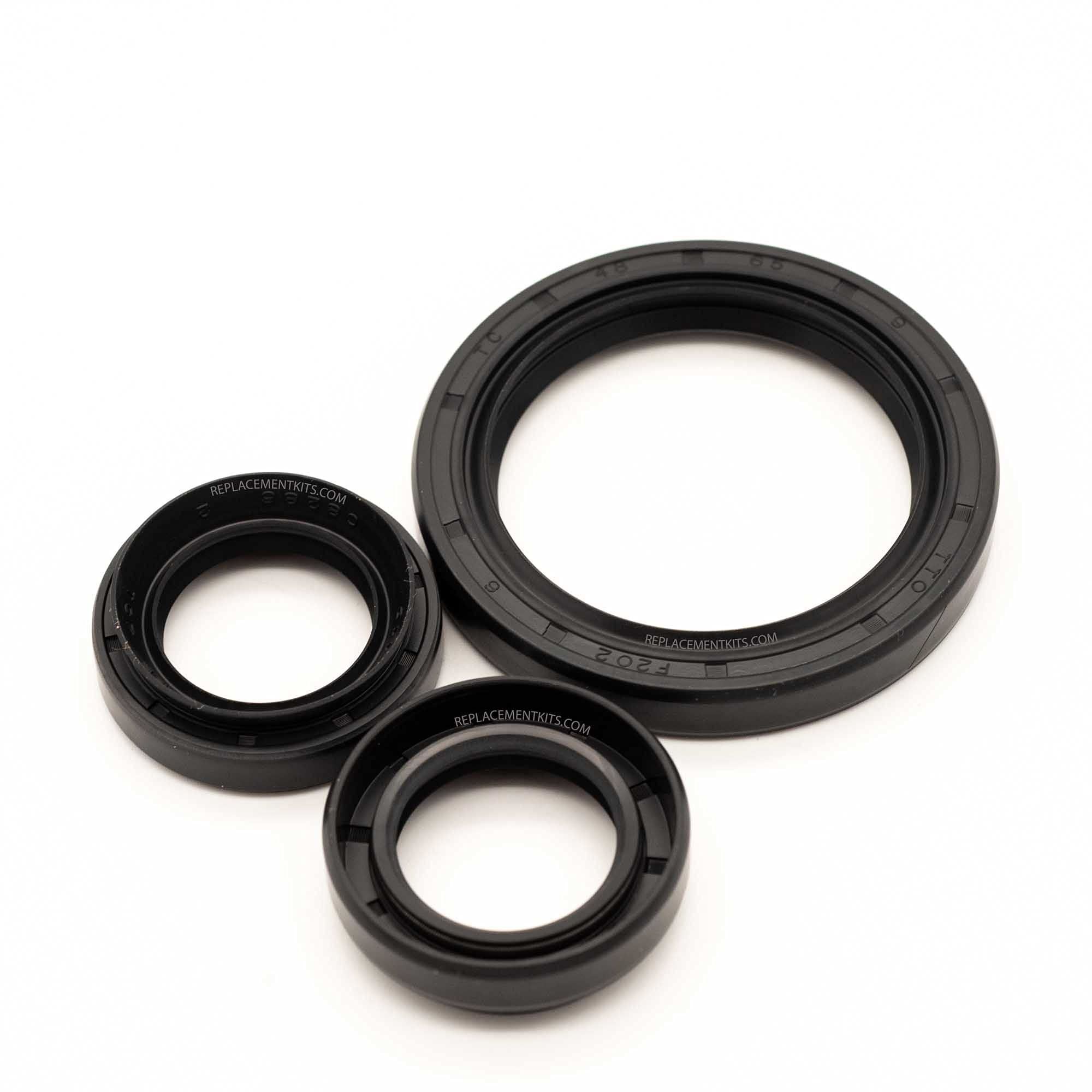 REPLACEMENTKITS.COM Brand Fits Yamaha Front Differential Seal Kit for Rhino & Grizzly 450 660 700 Kodiak,Wolverine & Viking 700 