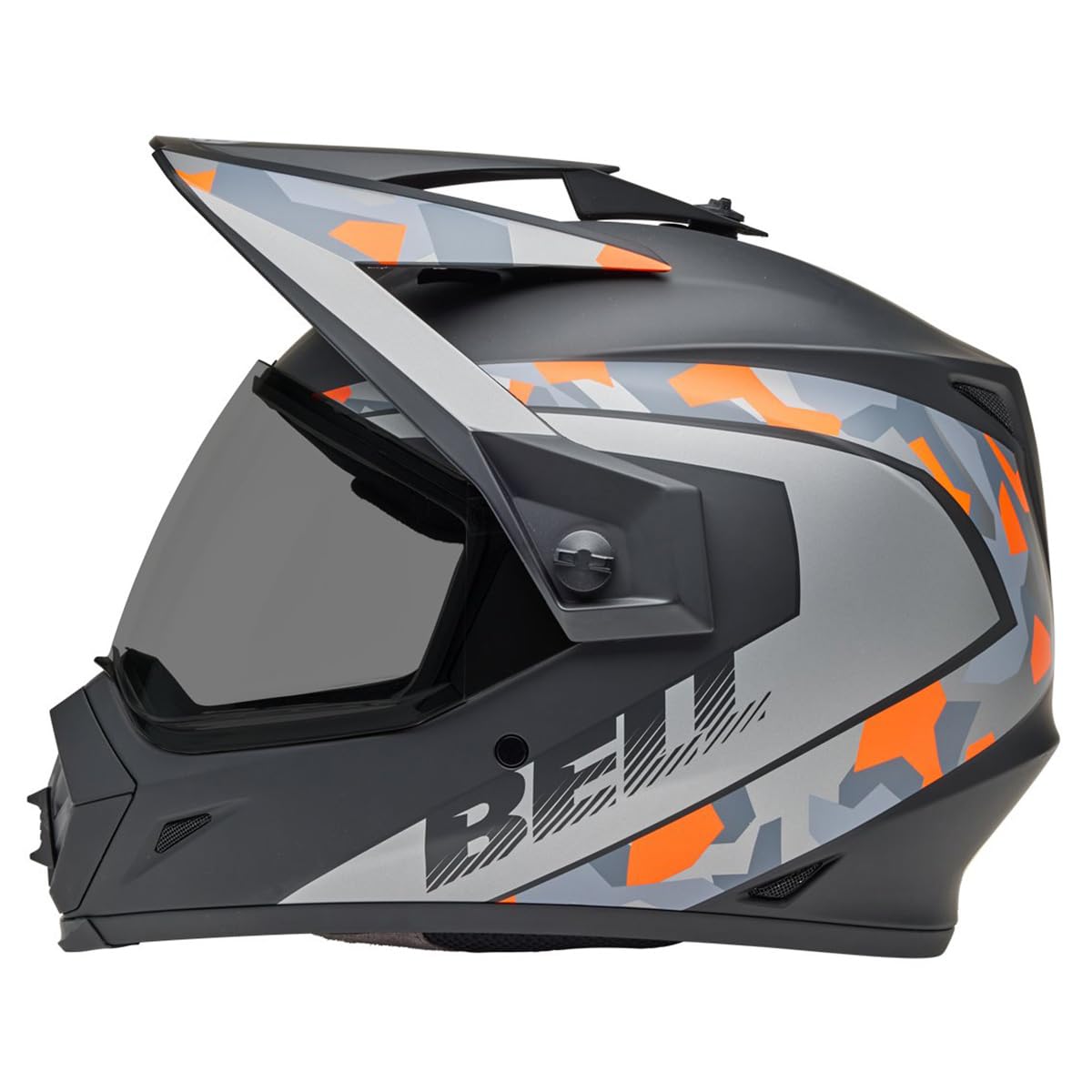 Bell Mx-9 Adventure Mips Dirt Helmet (Matte Mesa Black/Orange Camo - Xx-Large)