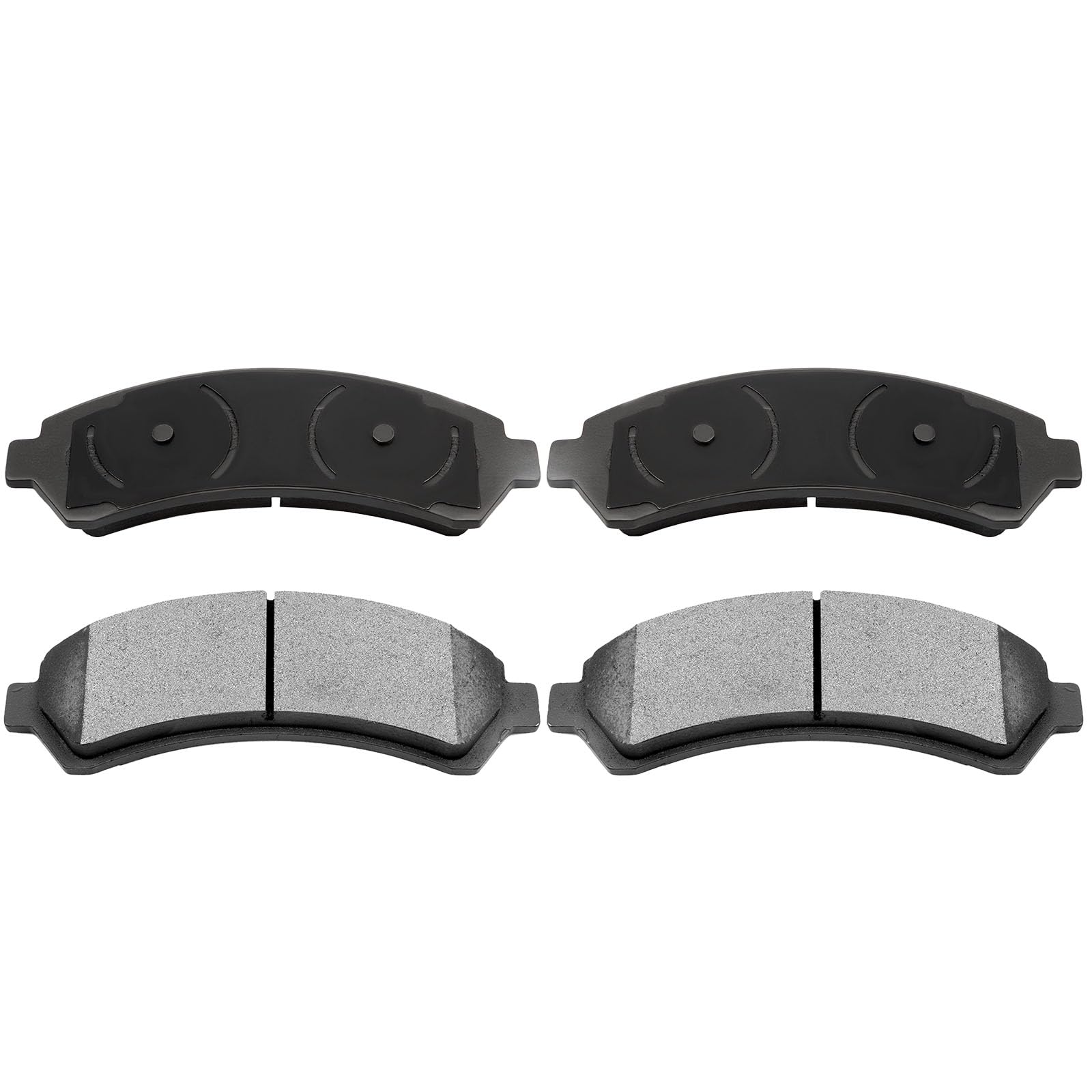 Automuto 4Pcs Front Ceramic Disc Brake Pads Set D726 For Chevrolet Blazer S10 For Gmc Jimmy Sonoma For Isuzu Hombre For Oldsmobi