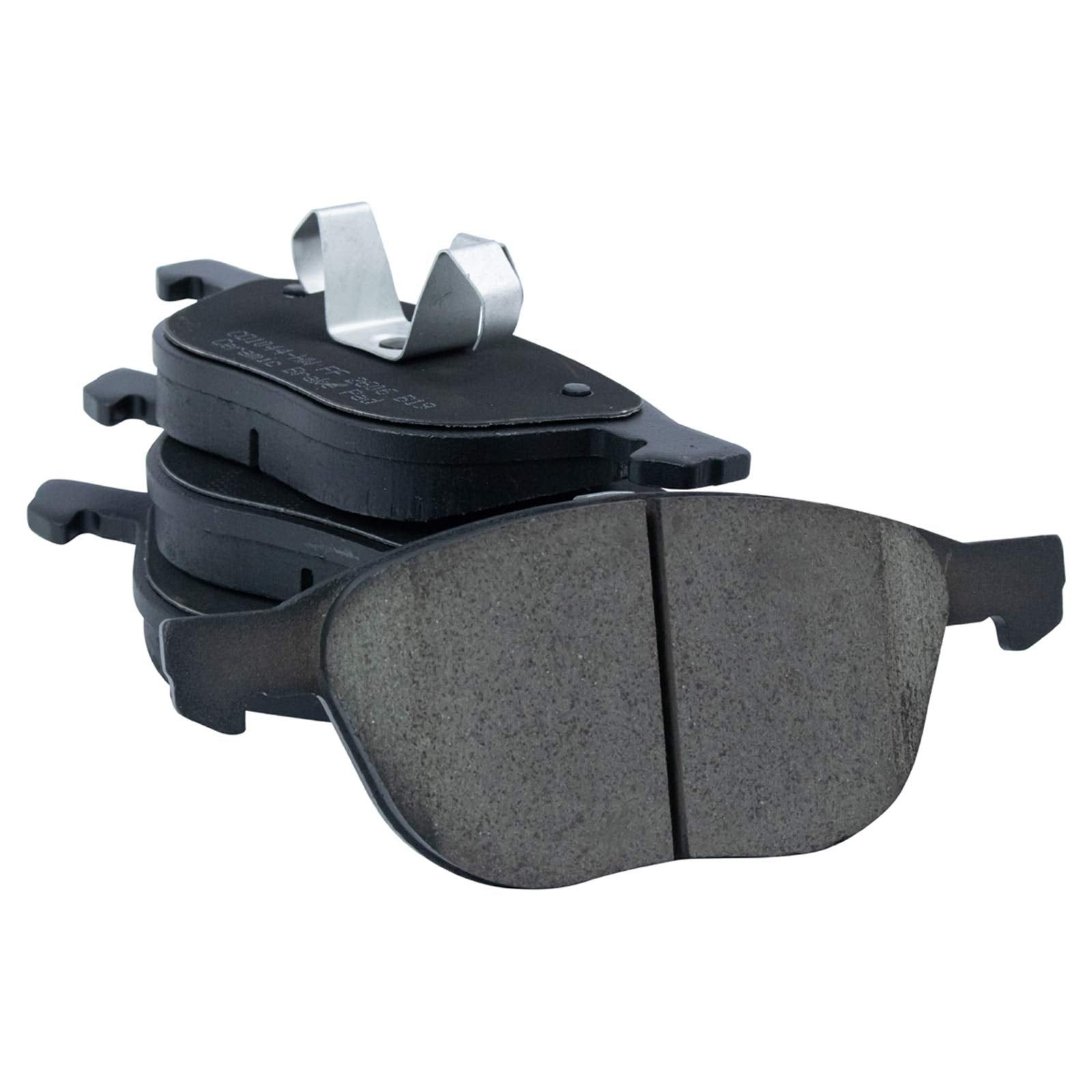 Trq Front Brake Pad & Rotor Kit Brake Pads Brake Rotor Ceramic Compatible With 2004-2013 Mazda 3